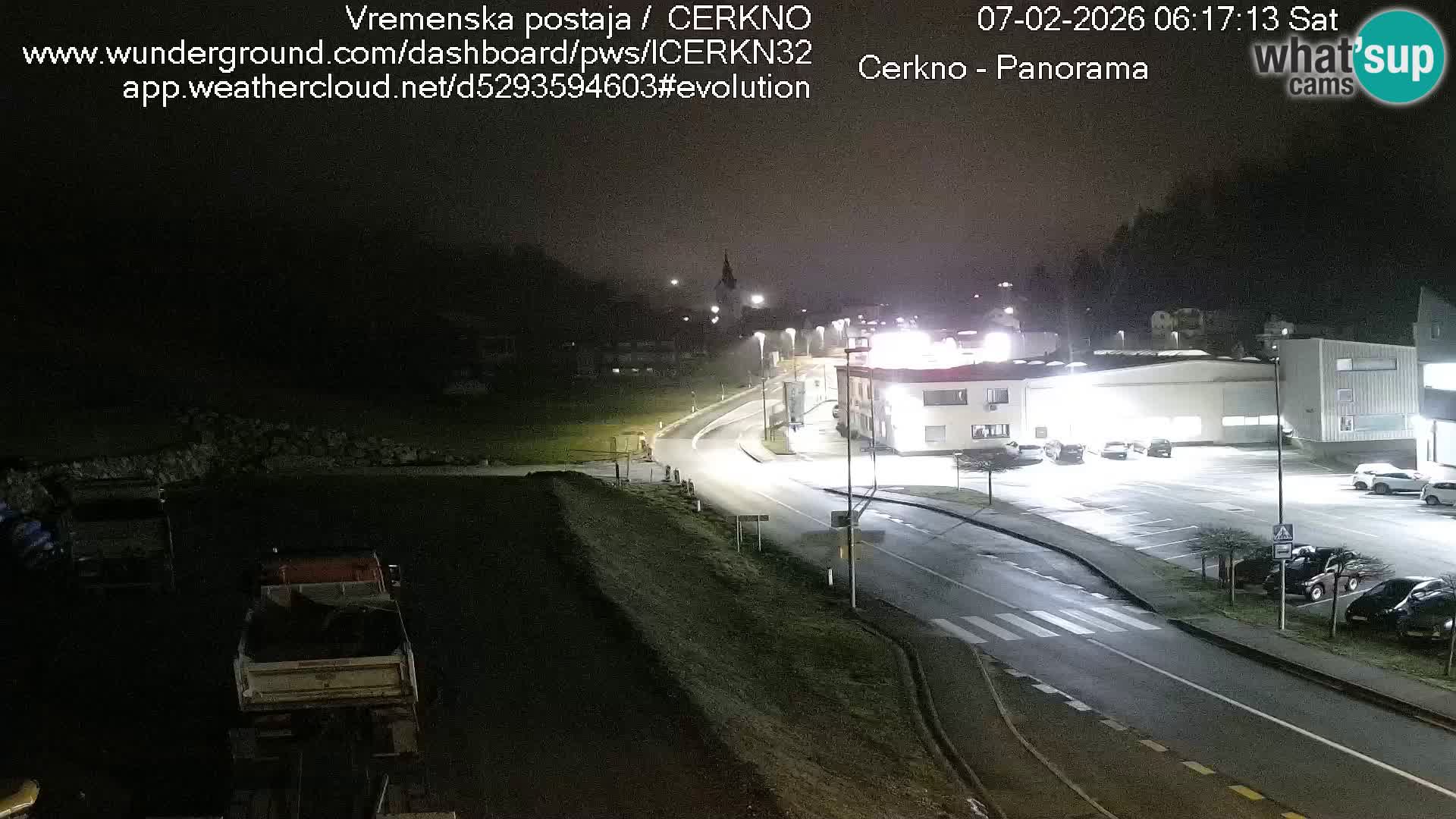 Cerkno Stadteingang Live-Webcam