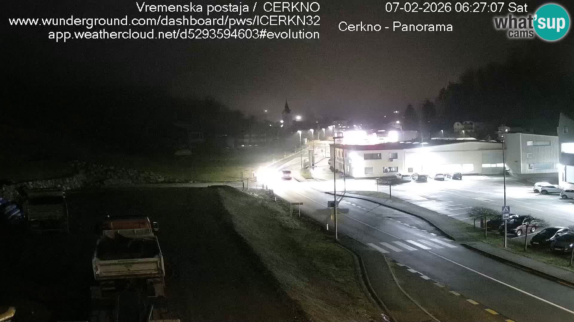 Cerkno ulaz u grad – Kamera uživo