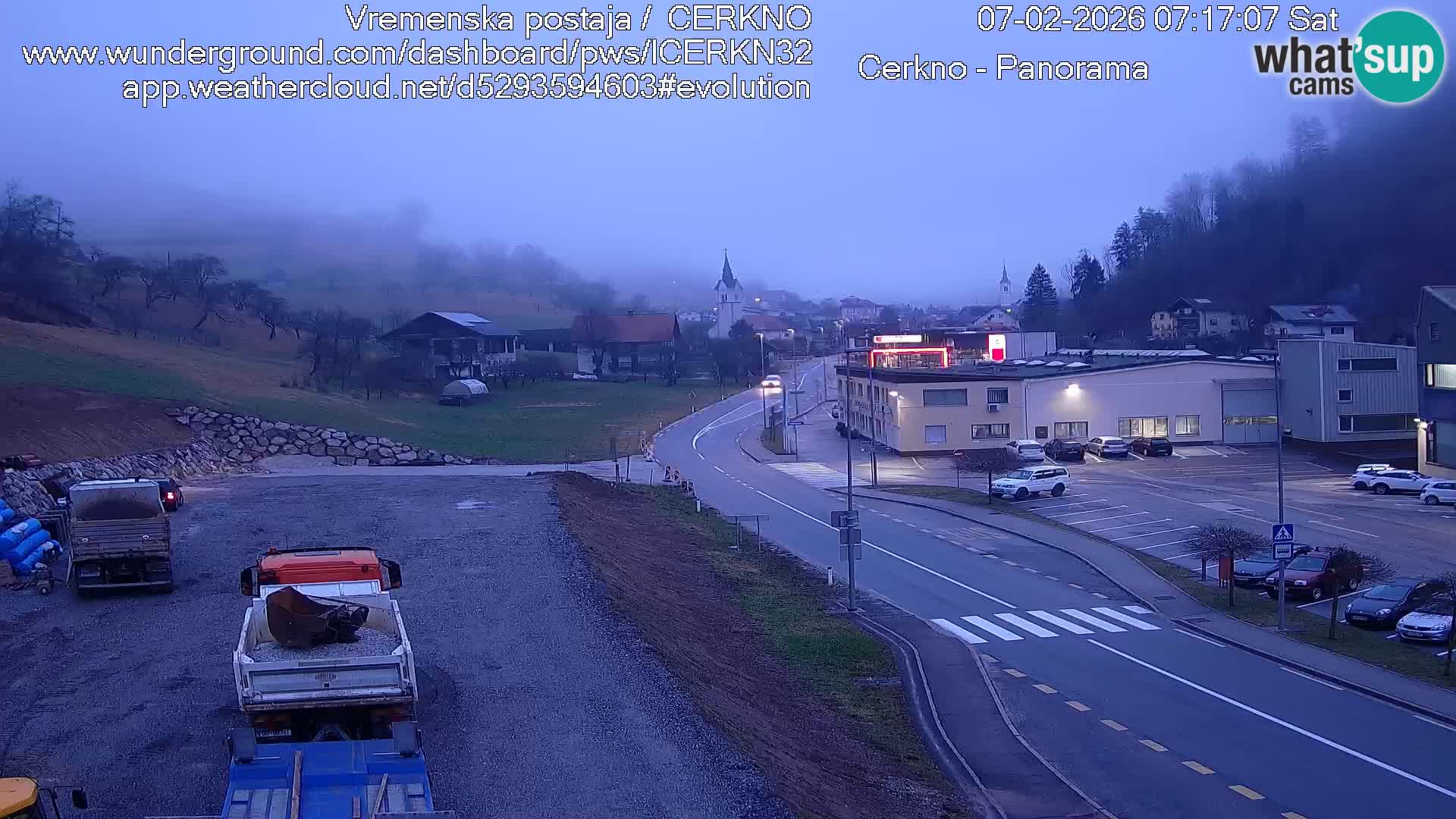 Webcam Ingresso Città di Cerkno