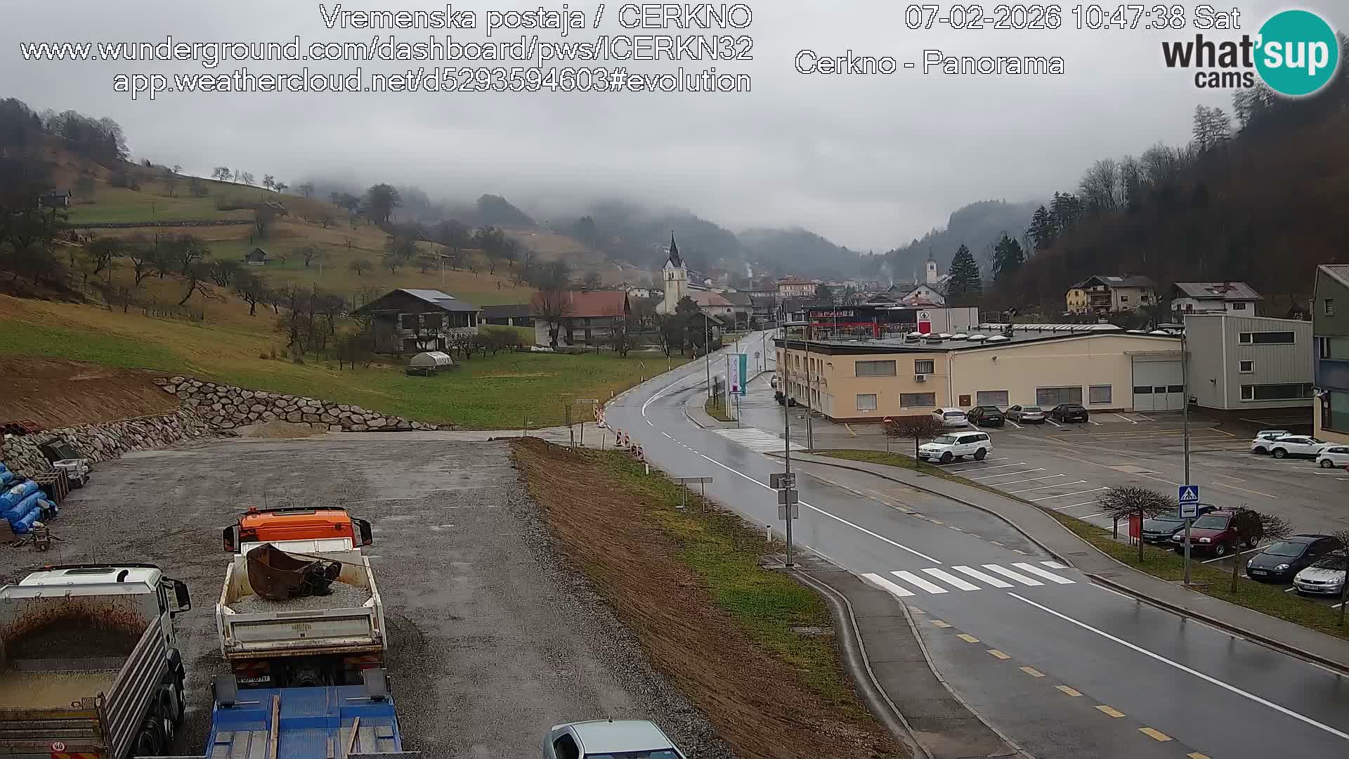 Webcam Ingresso Città di Cerkno