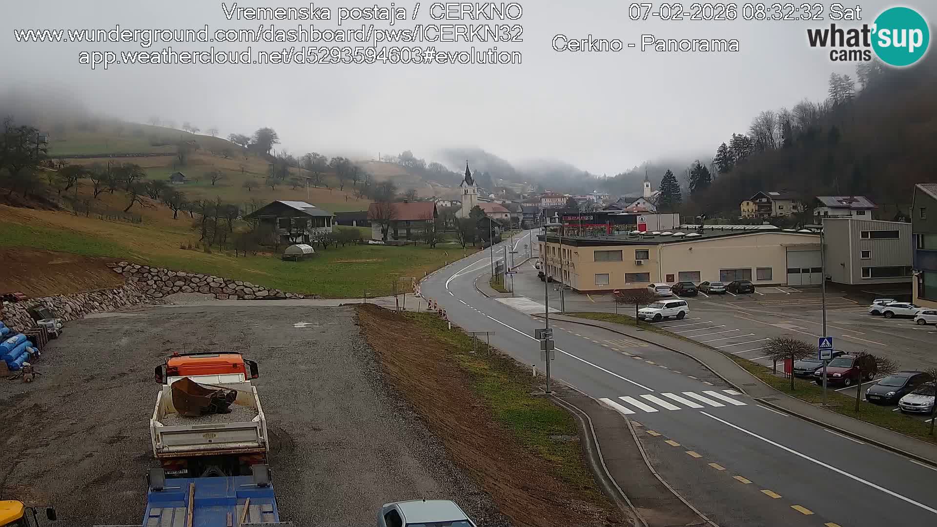 Cerkno Stadteingang Live-Webcam