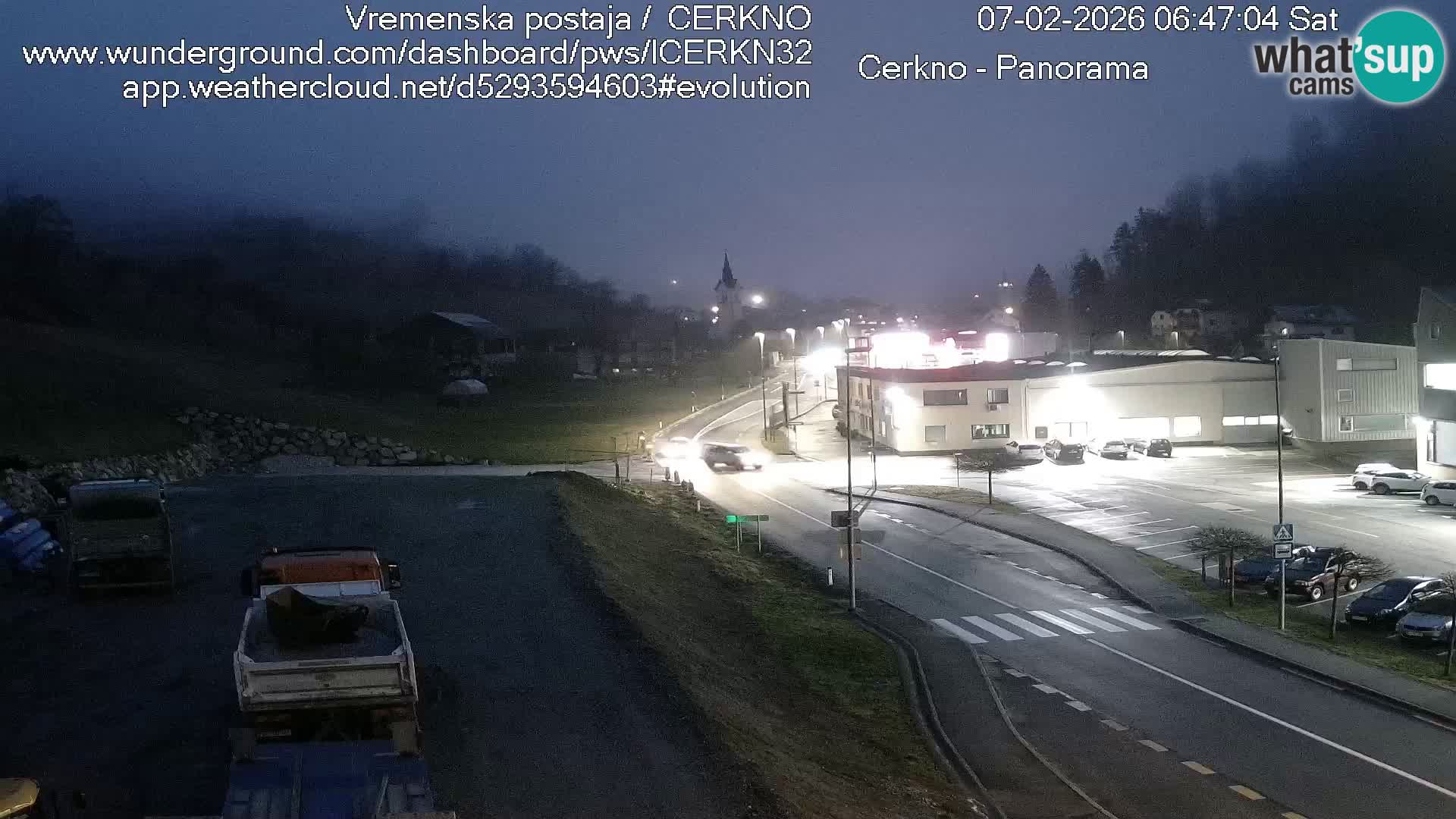 Cerkno ulaz u grad – Kamera uživo