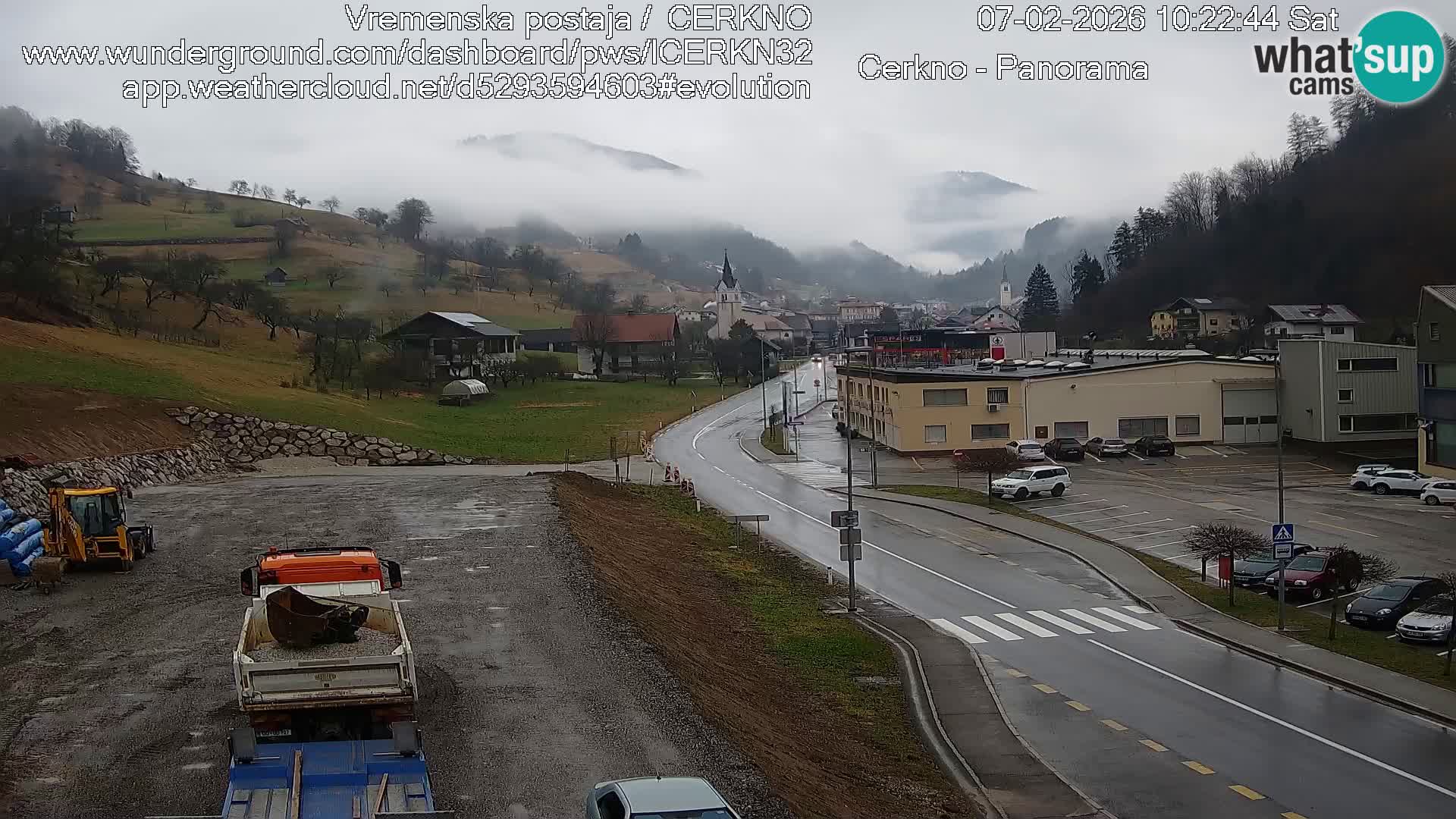 Webcam Ingresso Città di Cerkno
