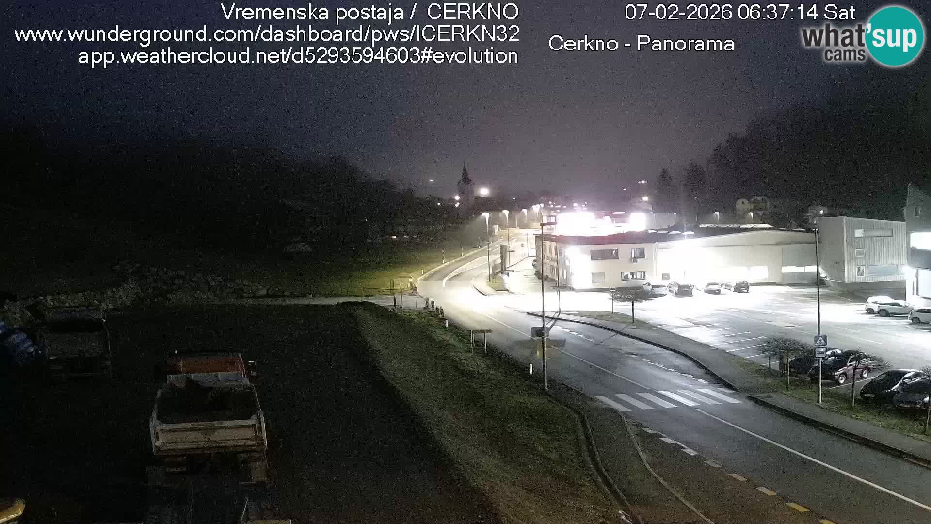 Cerkno Stadteingang Live-Webcam