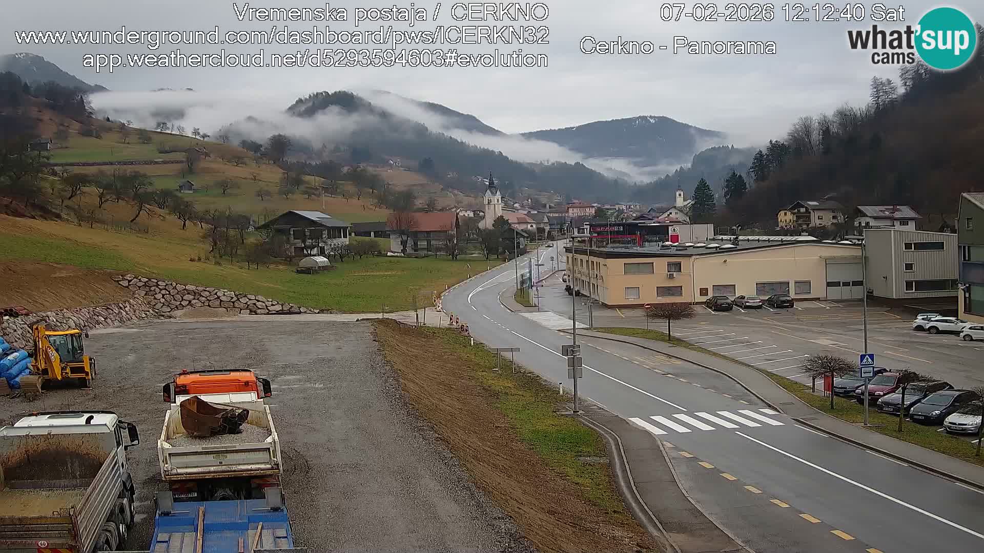 Webcam Ingresso Città di Cerkno