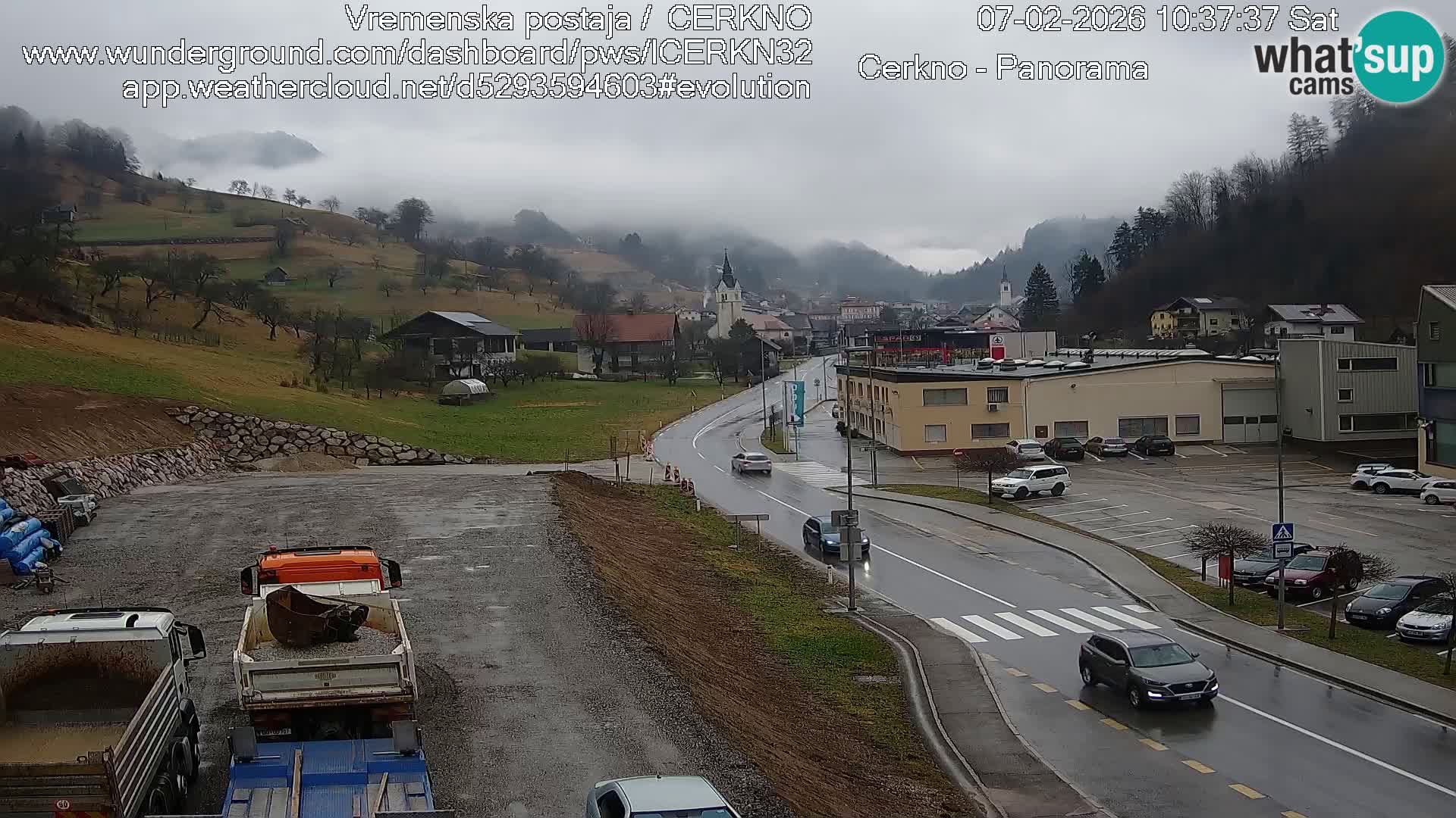 Cerkno Stadteingang Live-Webcam