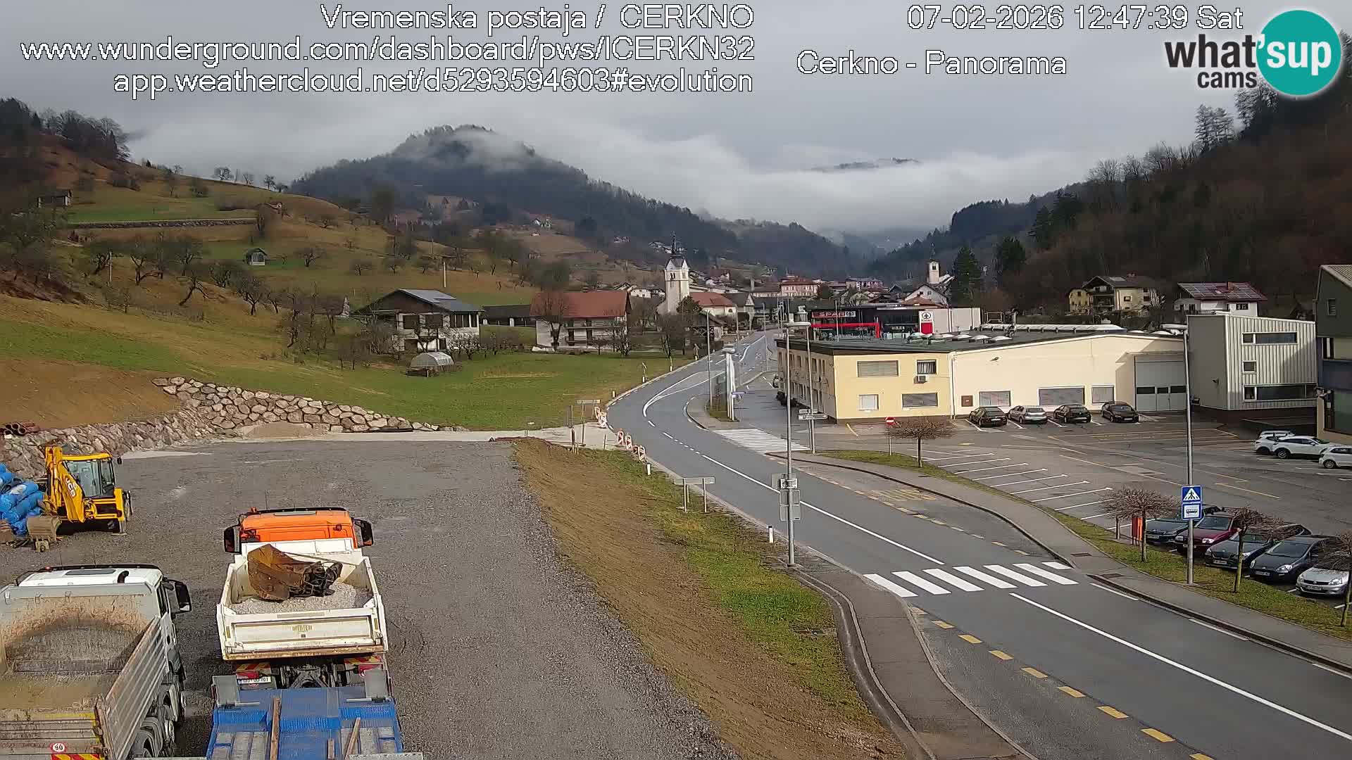 Webcam Ingresso Città di Cerkno