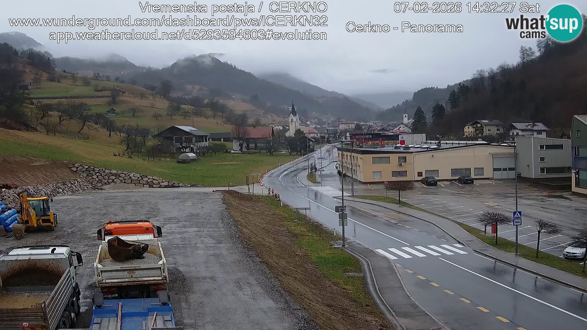 Webcam Ingresso Città di Cerkno