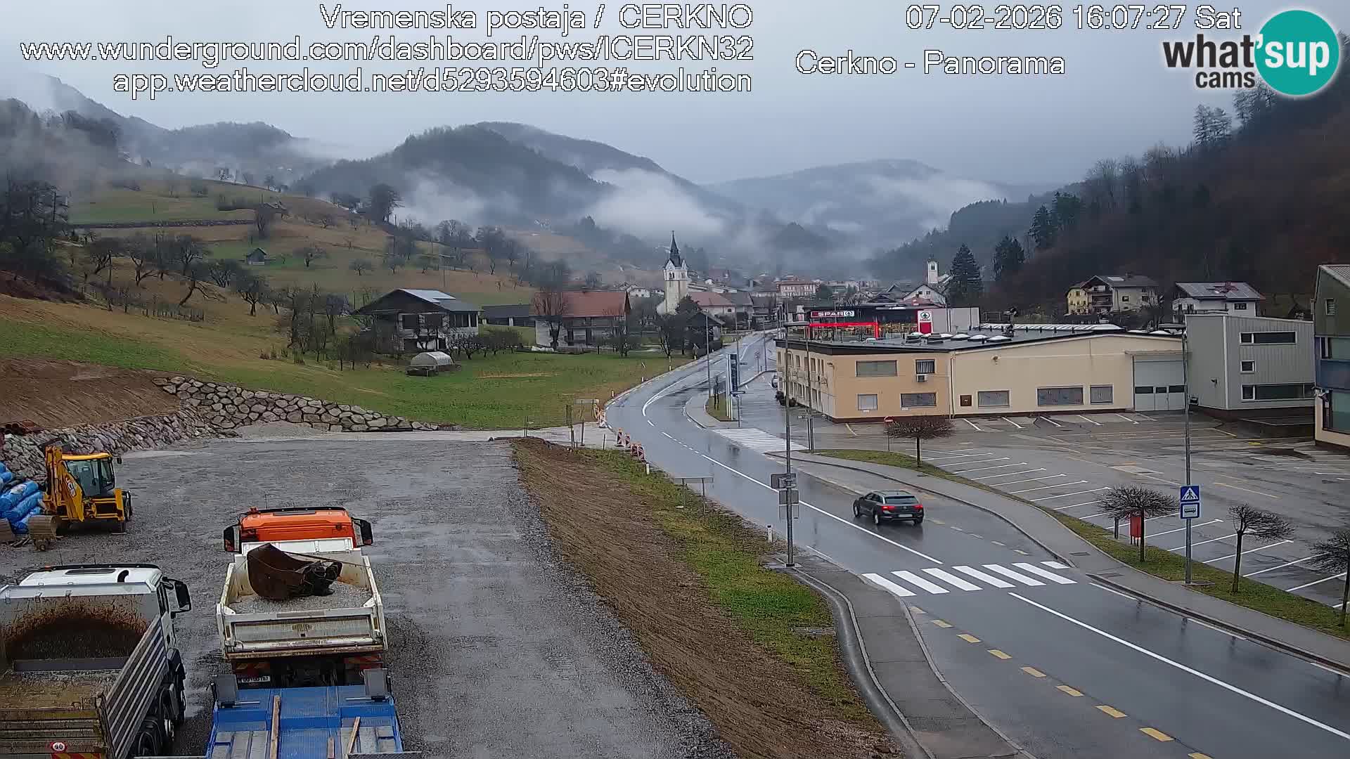 Cerkno Stadteingang Live-Webcam