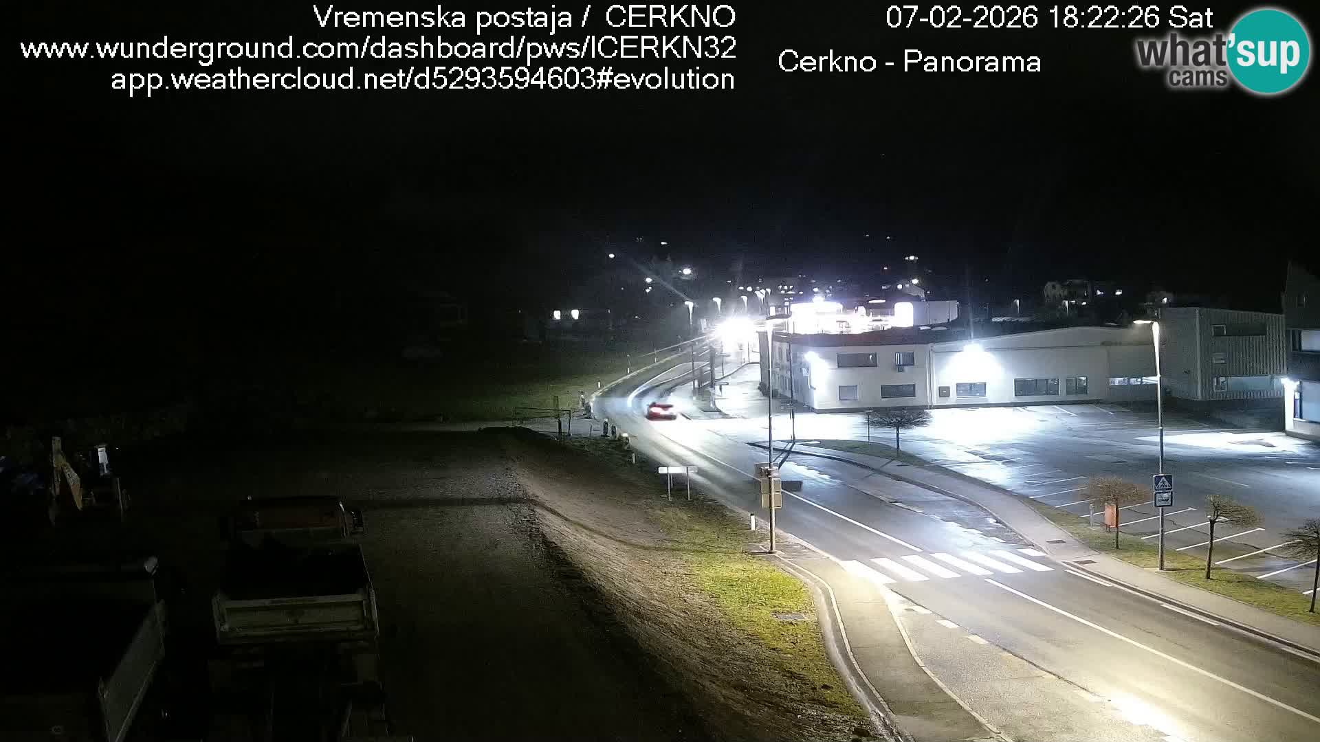 Cerkno Stadteingang Live-Webcam