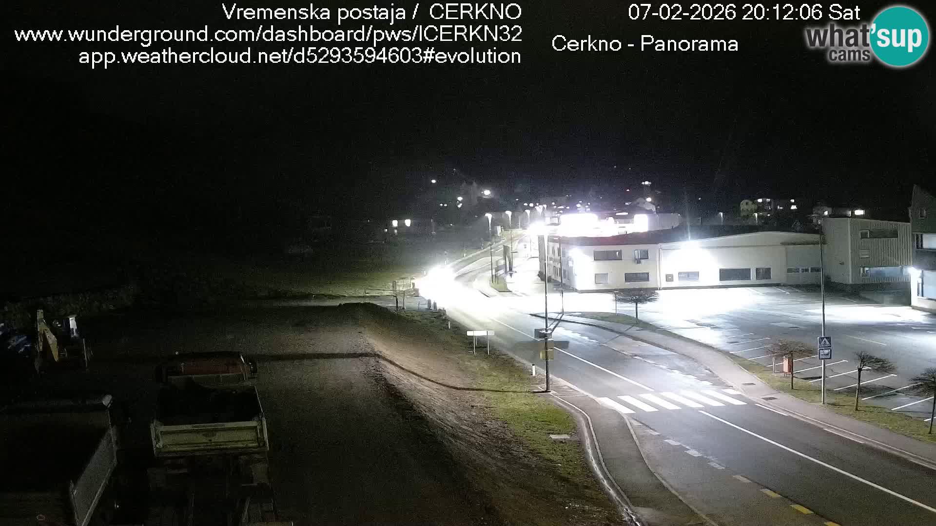 Cerkno ulaz u grad – Kamera uživo