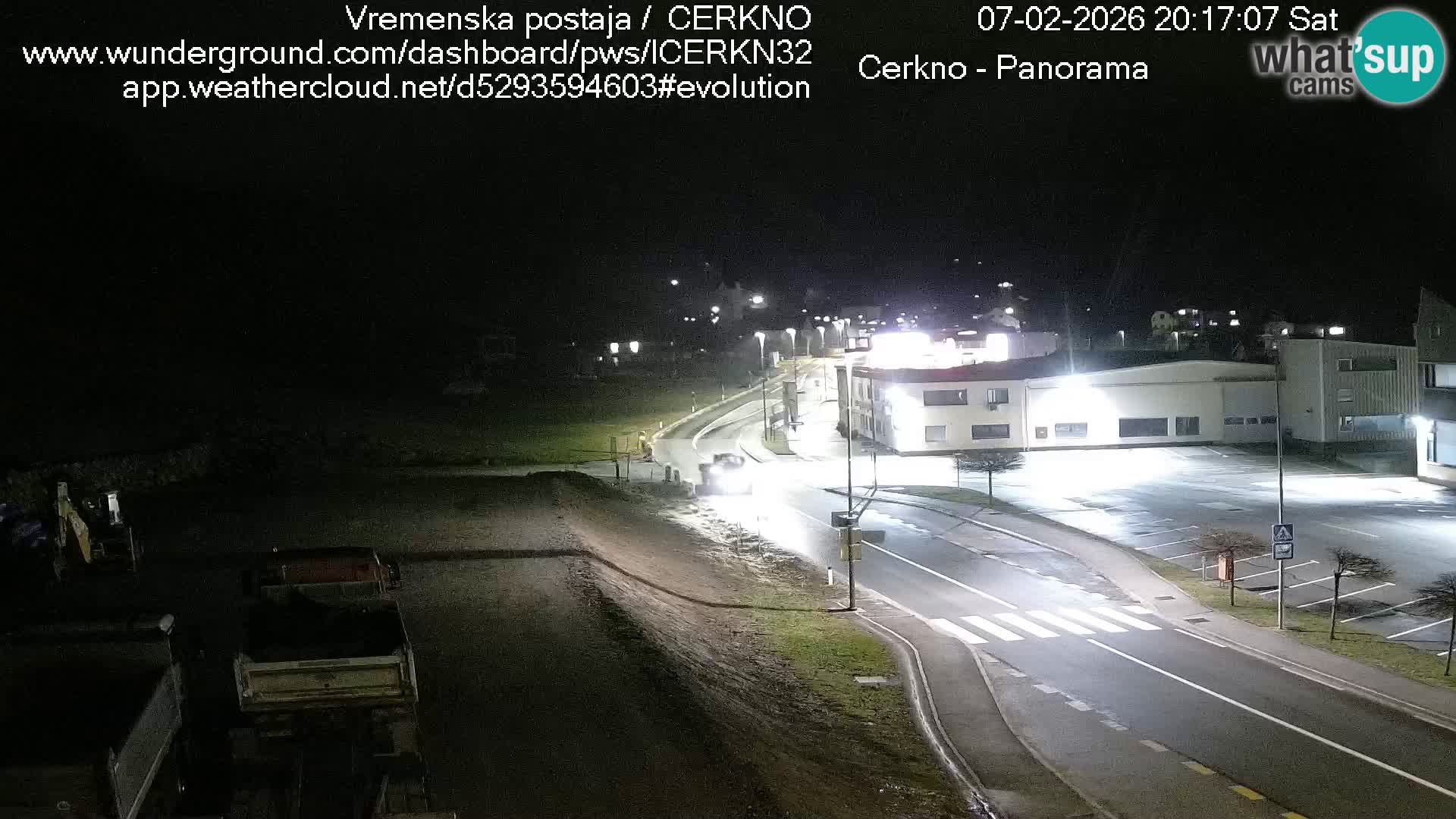 Cerkno ulaz u grad – Kamera uživo