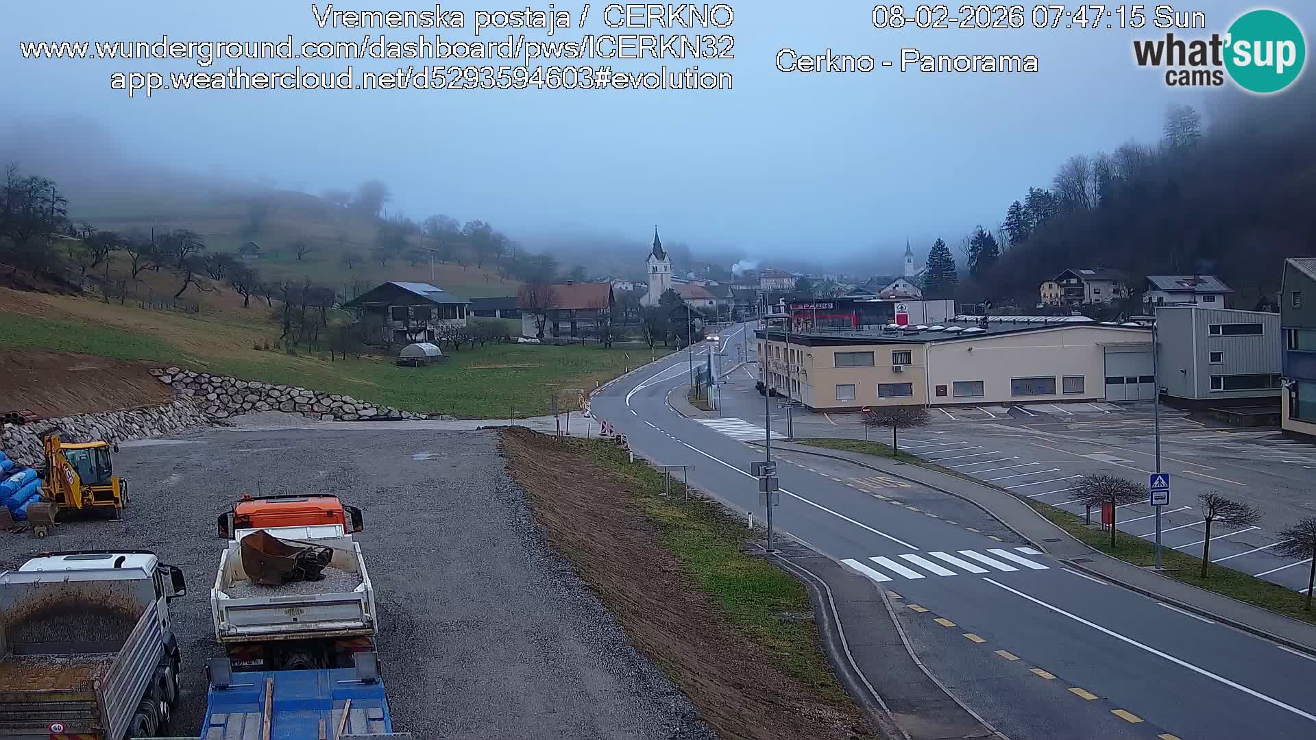 Webcam Ingresso Città di Cerkno