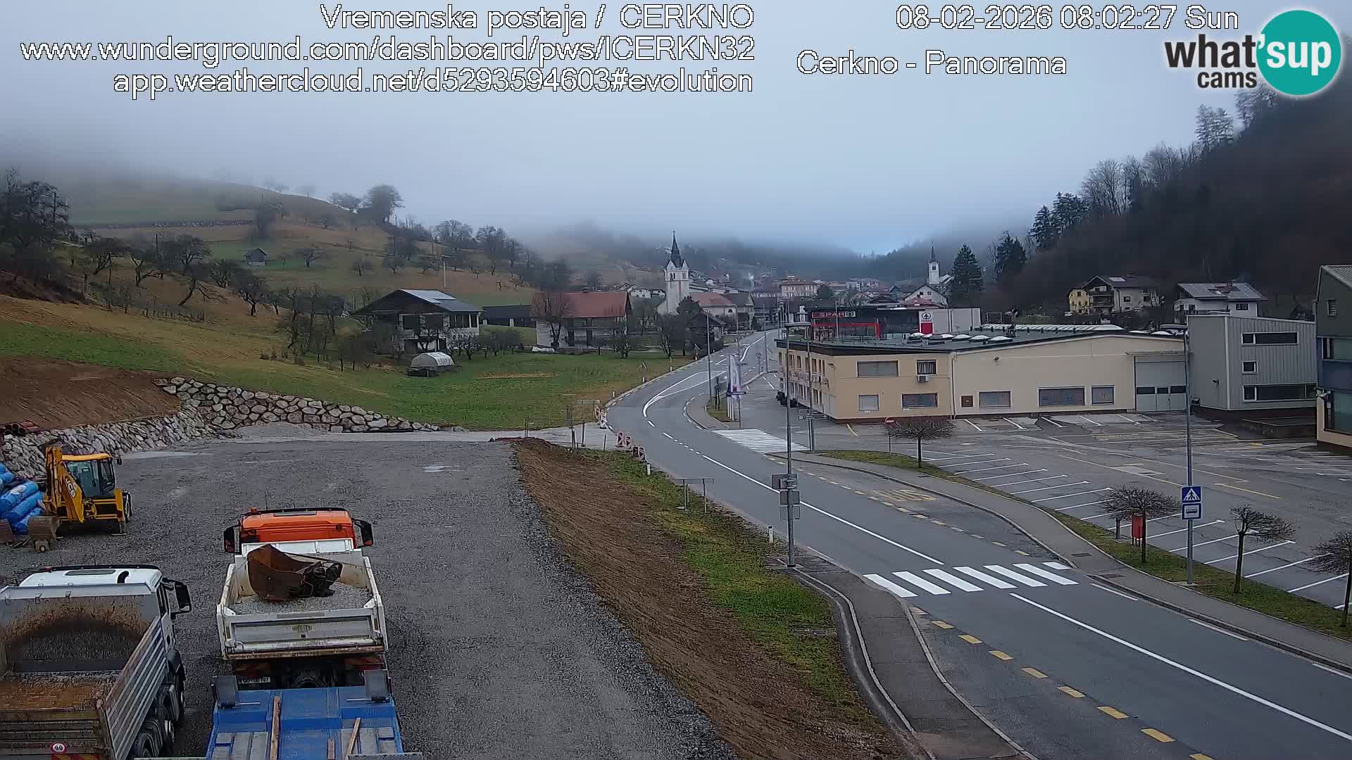 Webcam Ingresso Città di Cerkno