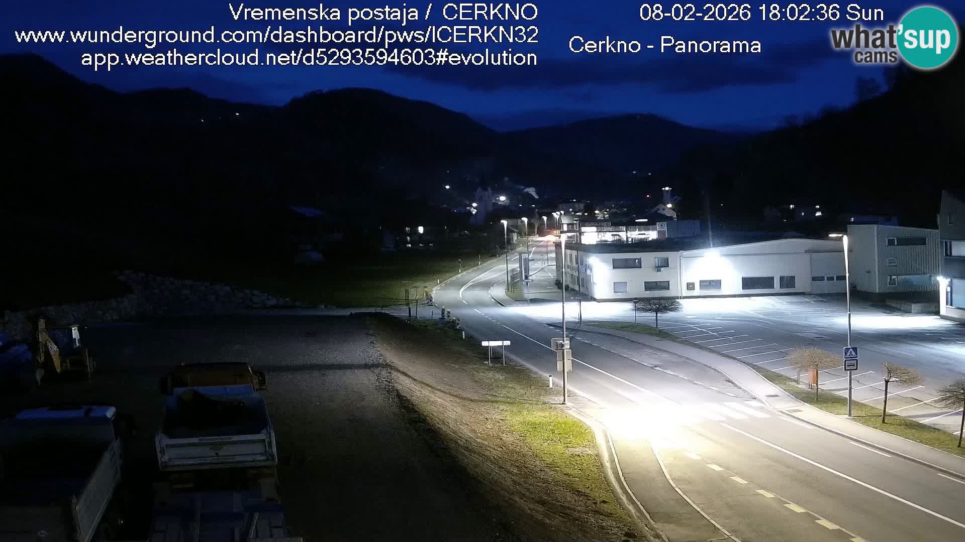 Webcam Ingresso Città di Cerkno
