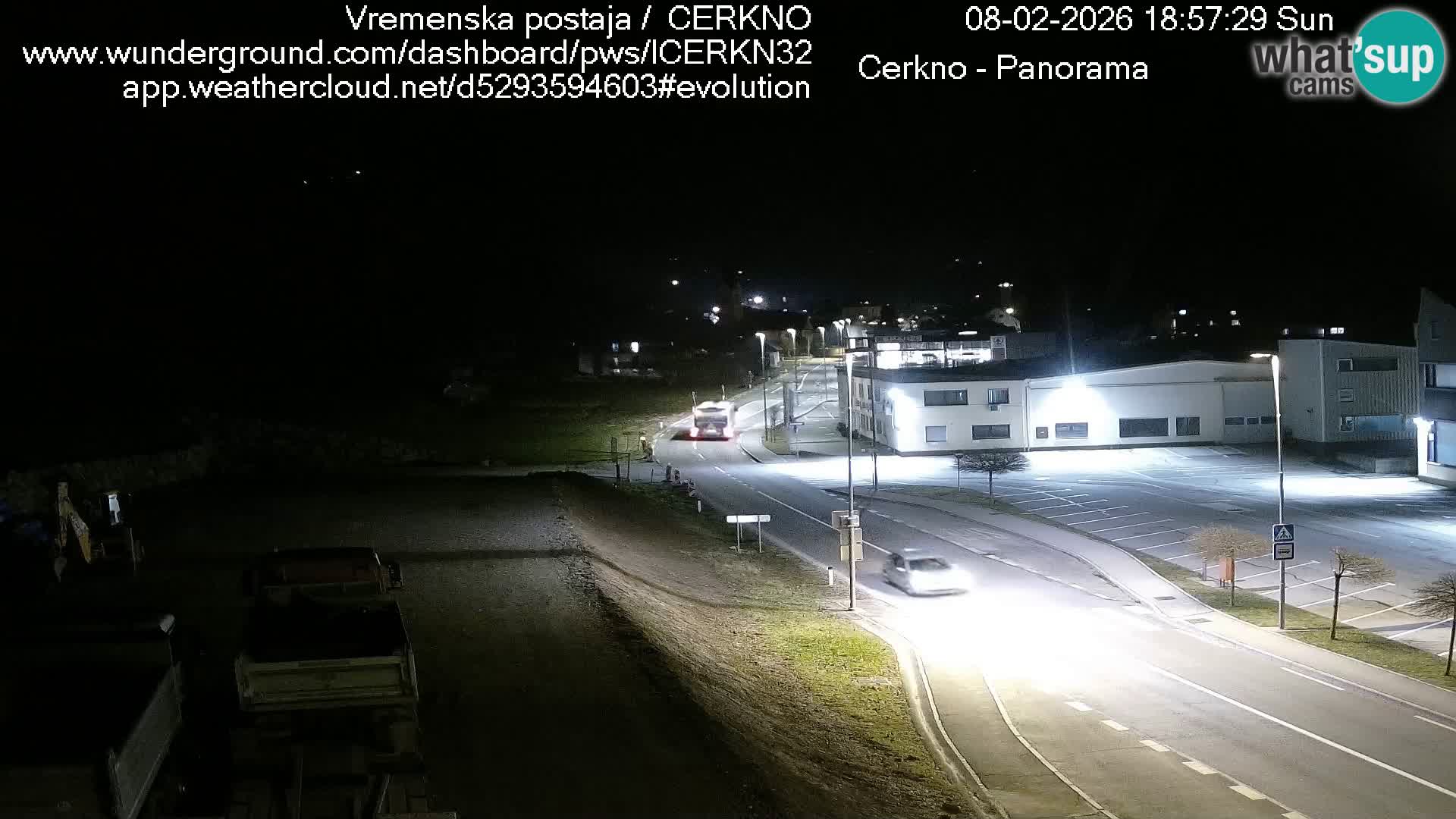 Cerkno ulaz u grad – Kamera uživo