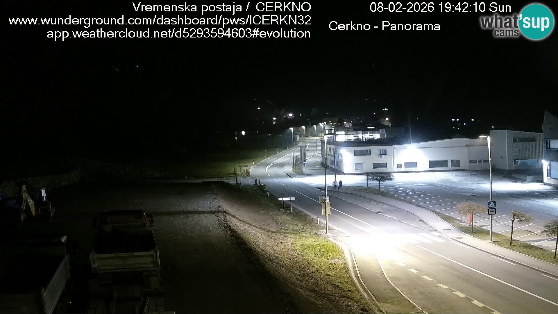 Cerkno ulaz u grad – Kamera uživo