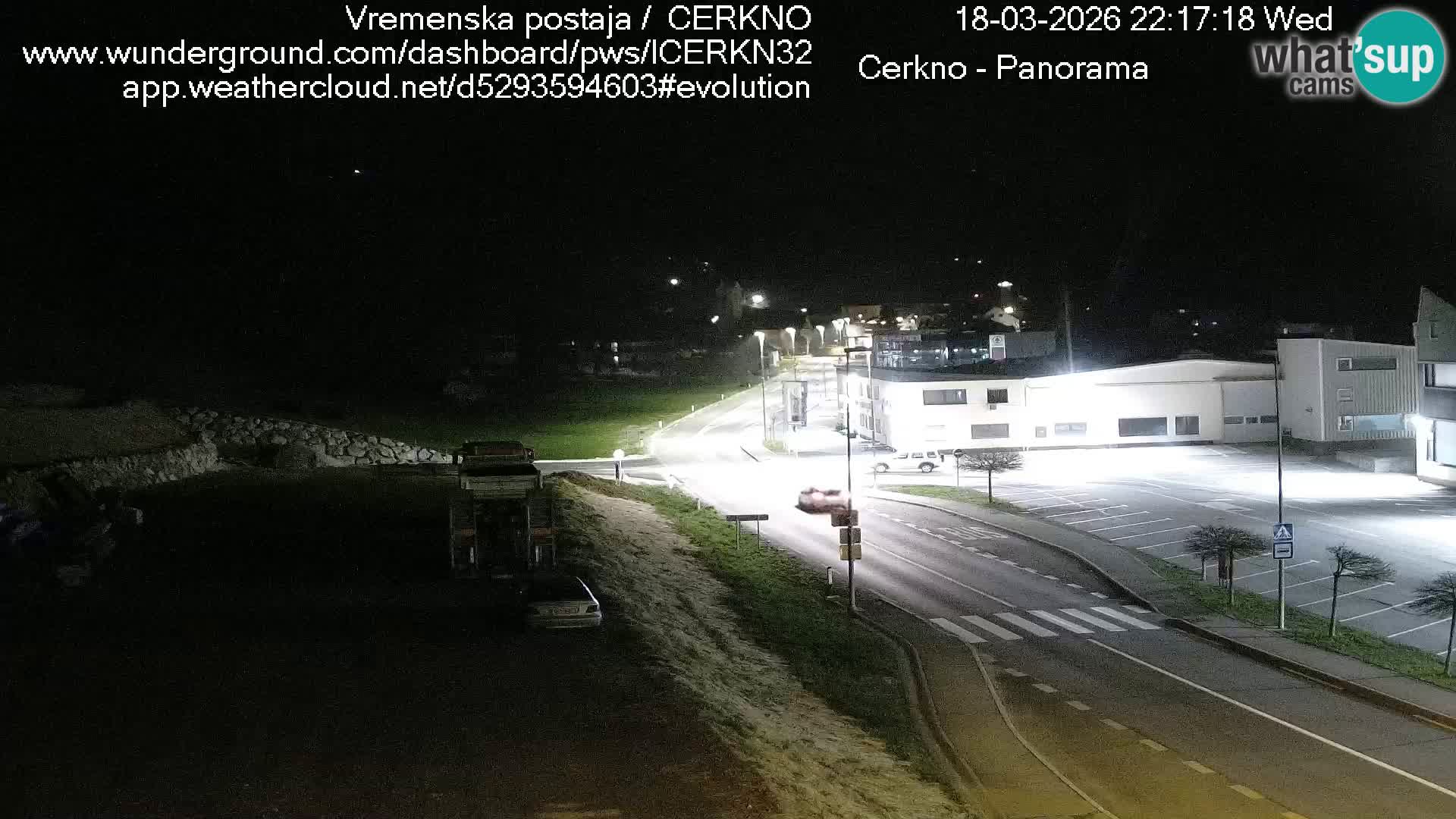 Webcam Ingresso Città di Cerkno