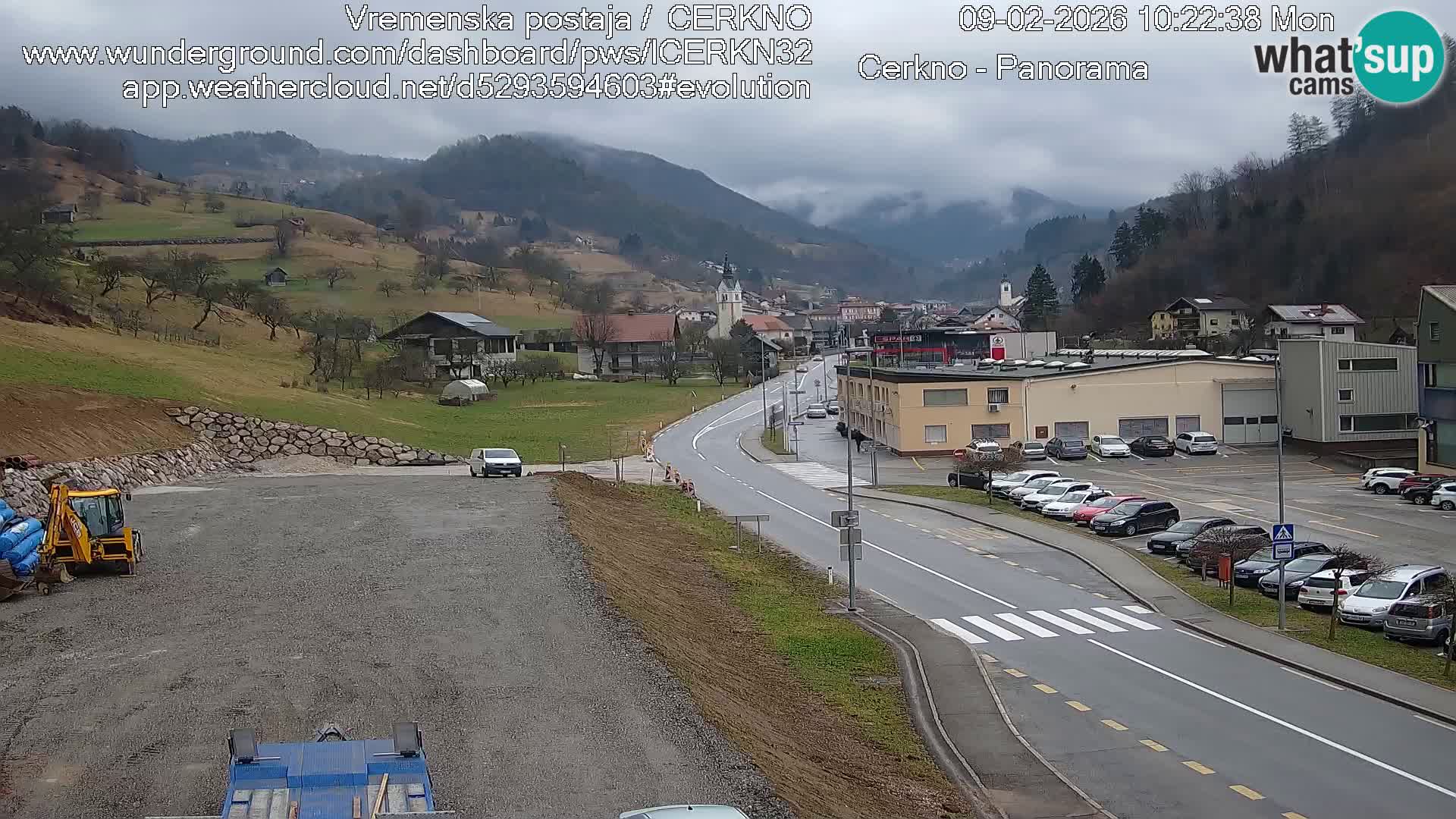 Webcam Ingresso Città di Cerkno