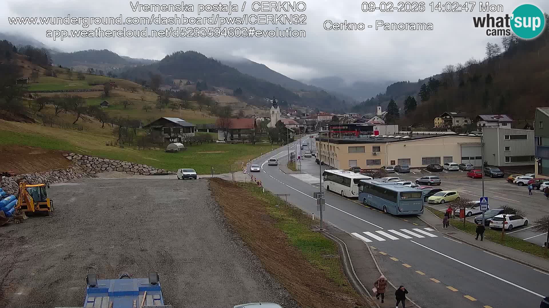 Cerkno Stadteingang Live-Webcam