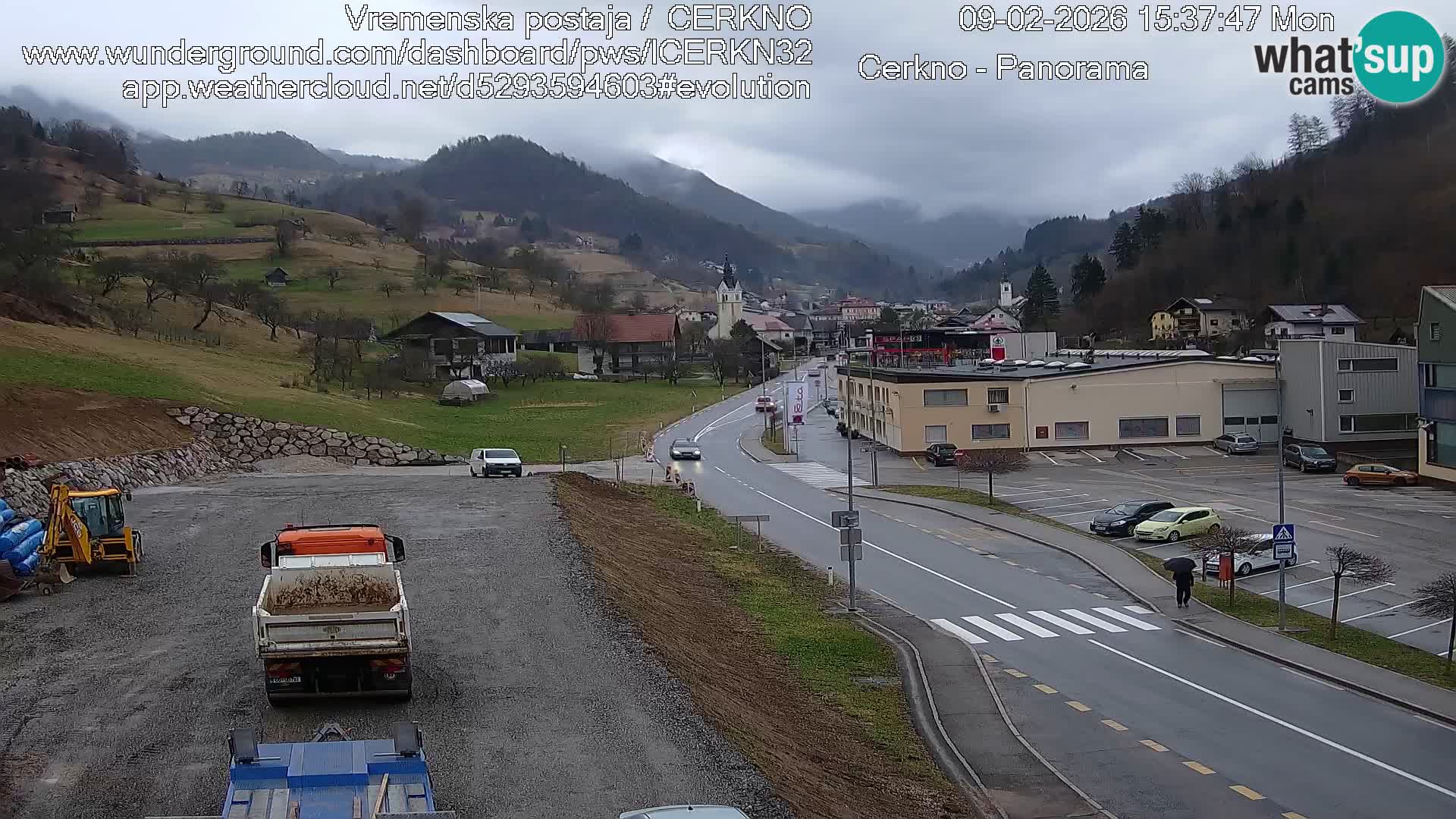 Cerkno Stadteingang Live-Webcam