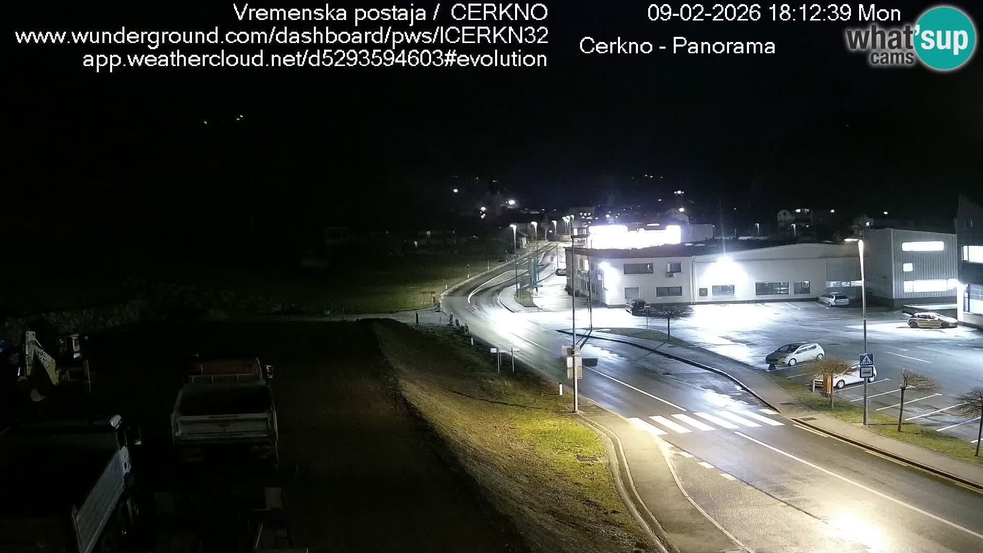 Webcam Ingresso Città di Cerkno