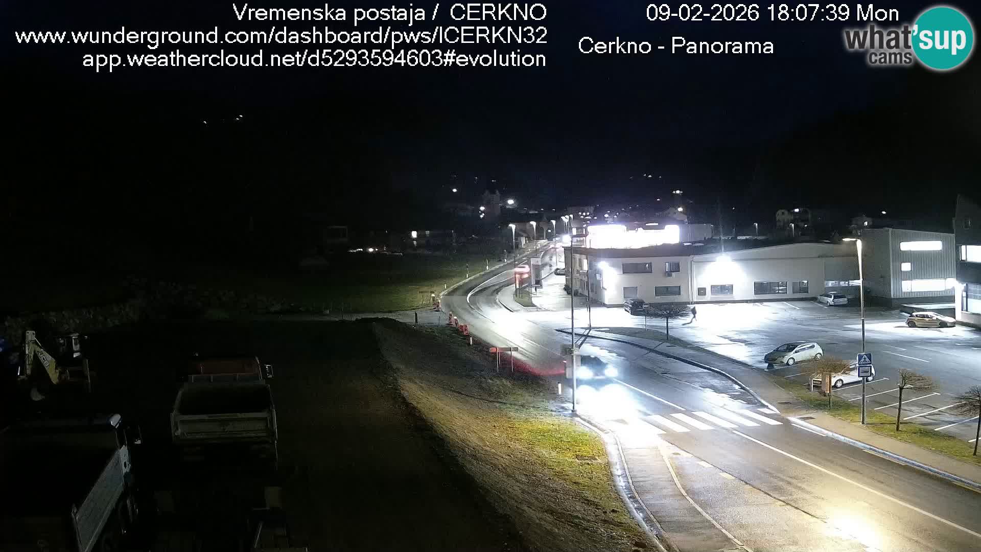 Webcam Ingresso Città di Cerkno