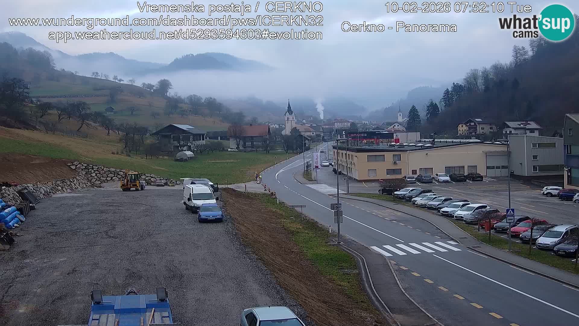 Webcam Ingresso Città di Cerkno
