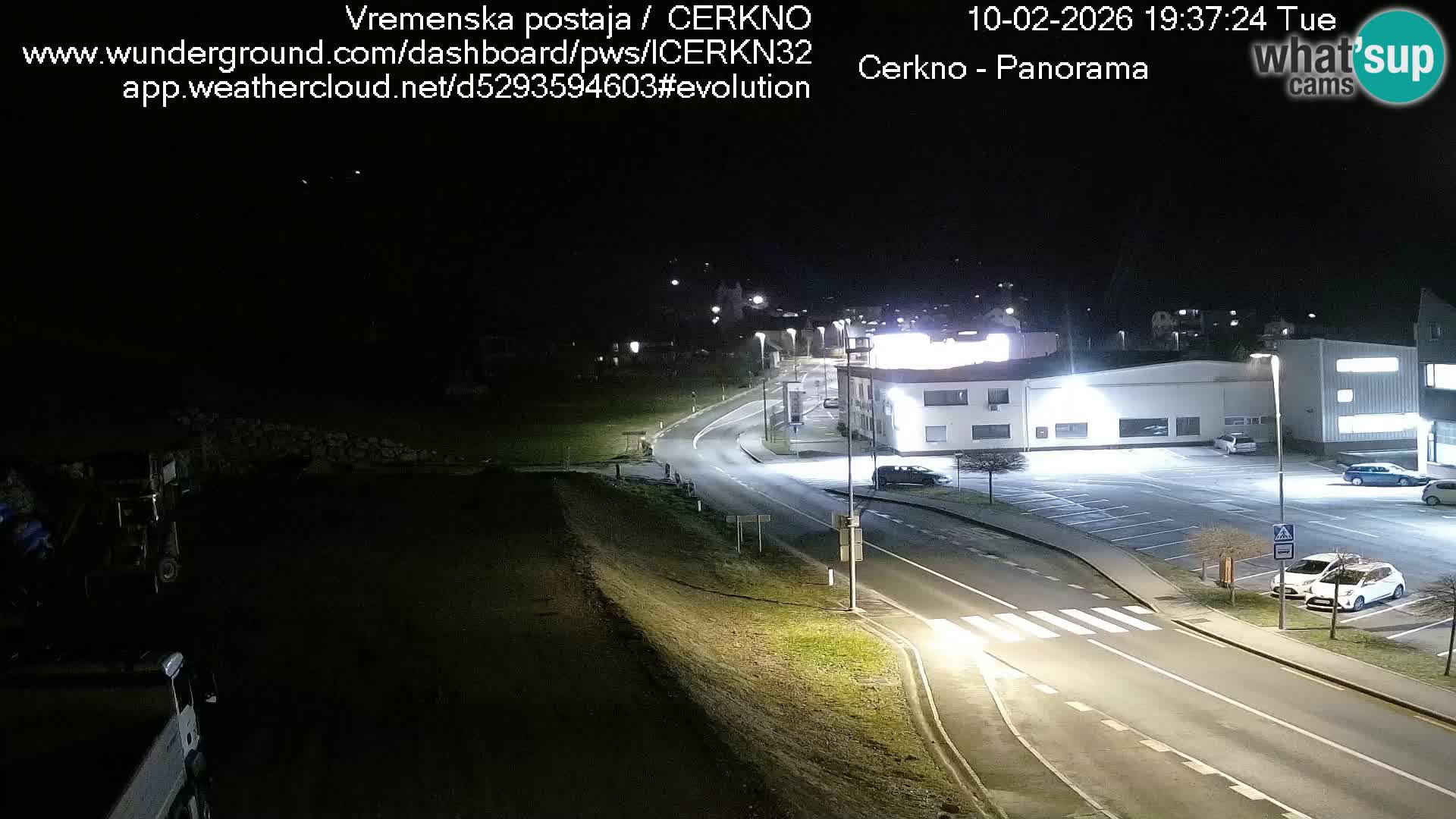 Webcam Ingresso Città di Cerkno