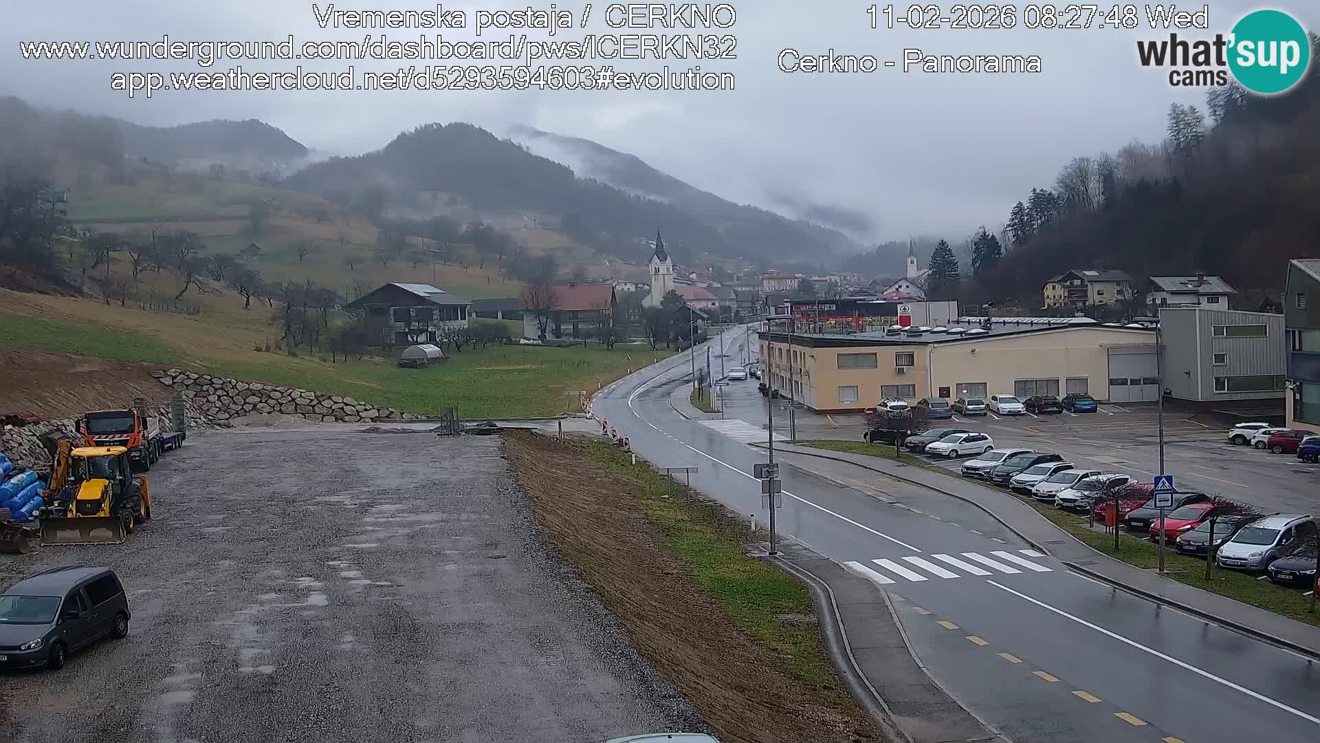 Webcam Ingresso Città di Cerkno