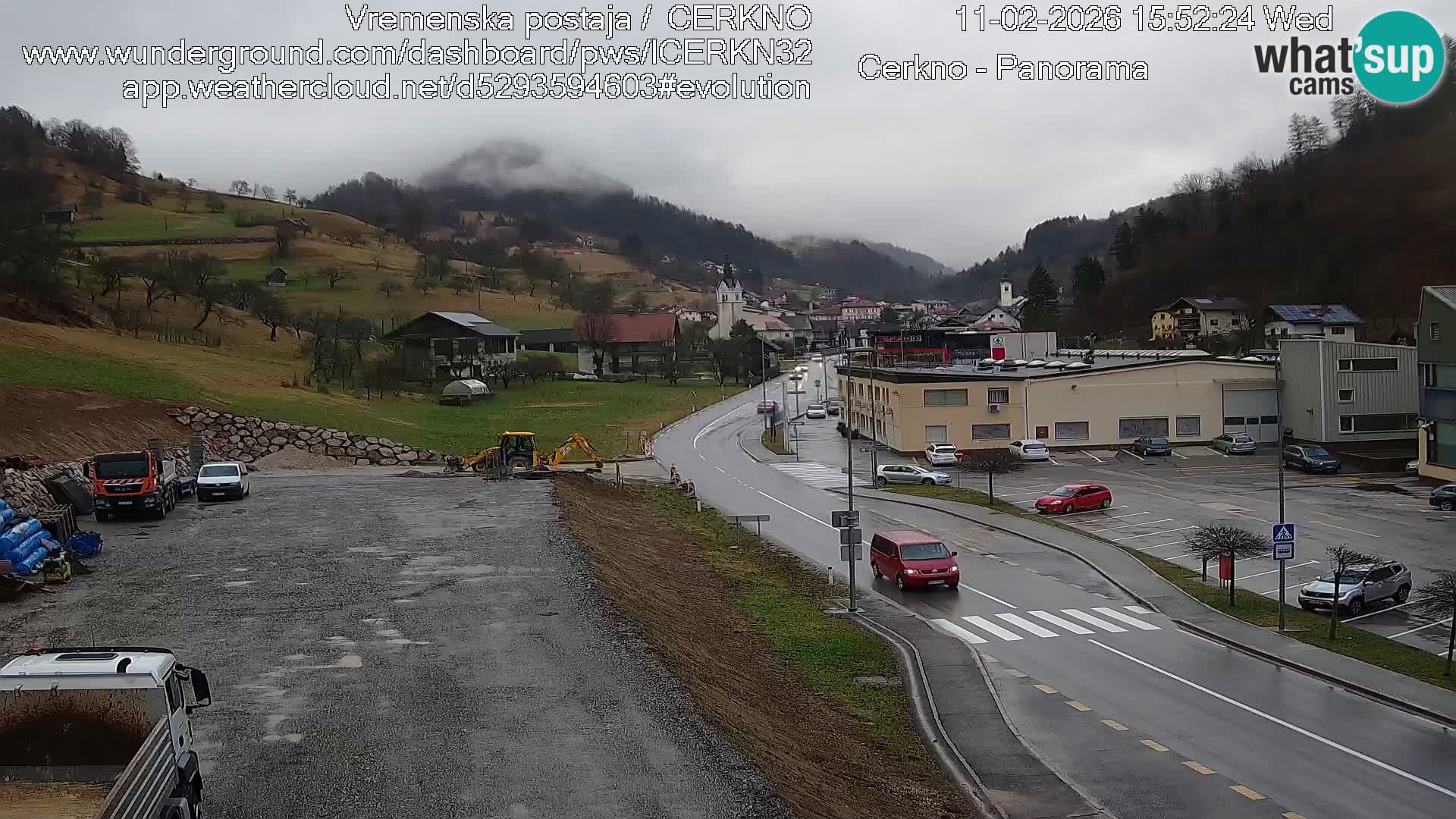Webcam Ingresso Città di Cerkno