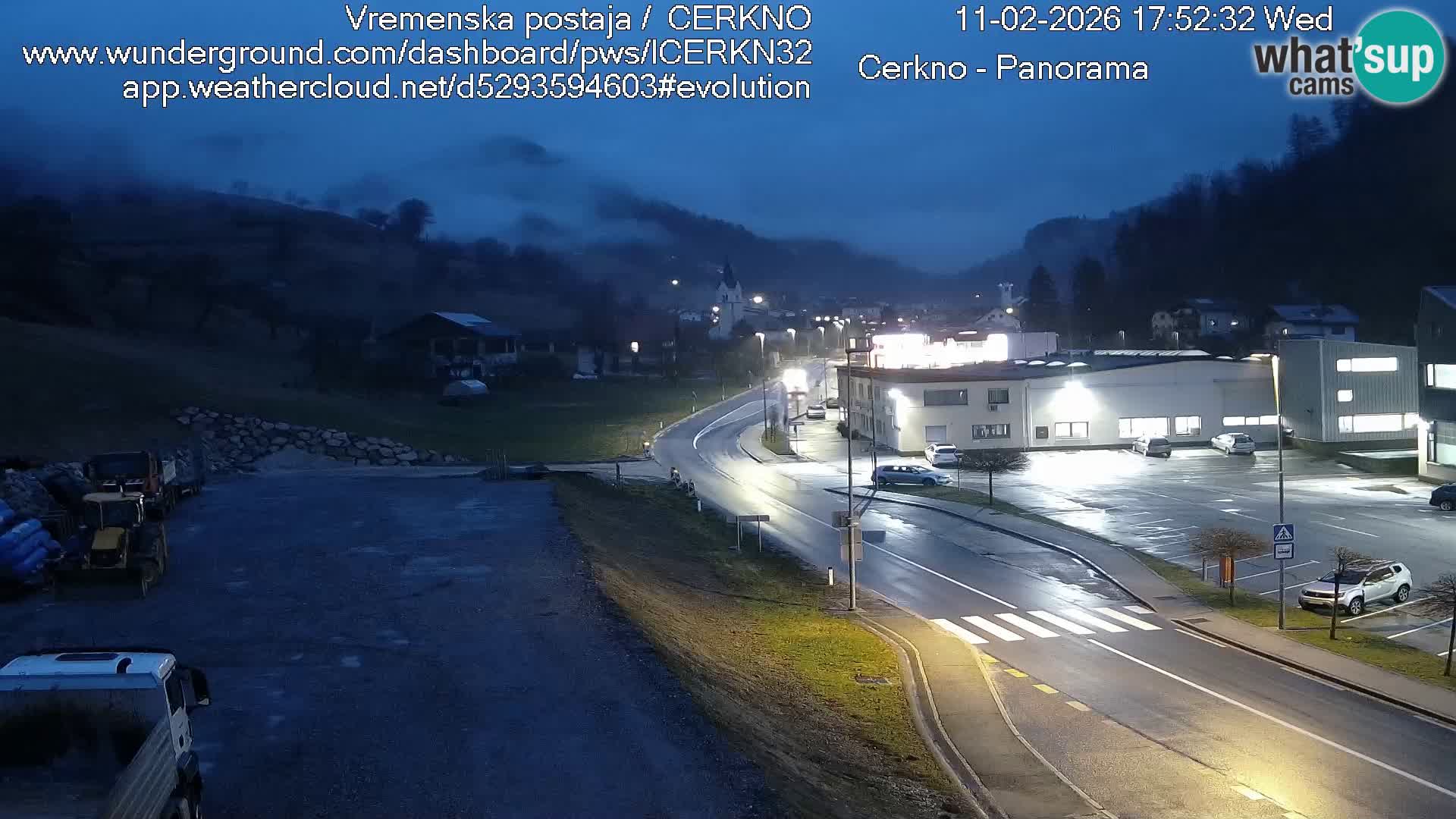 Webcam Ingresso Città di Cerkno