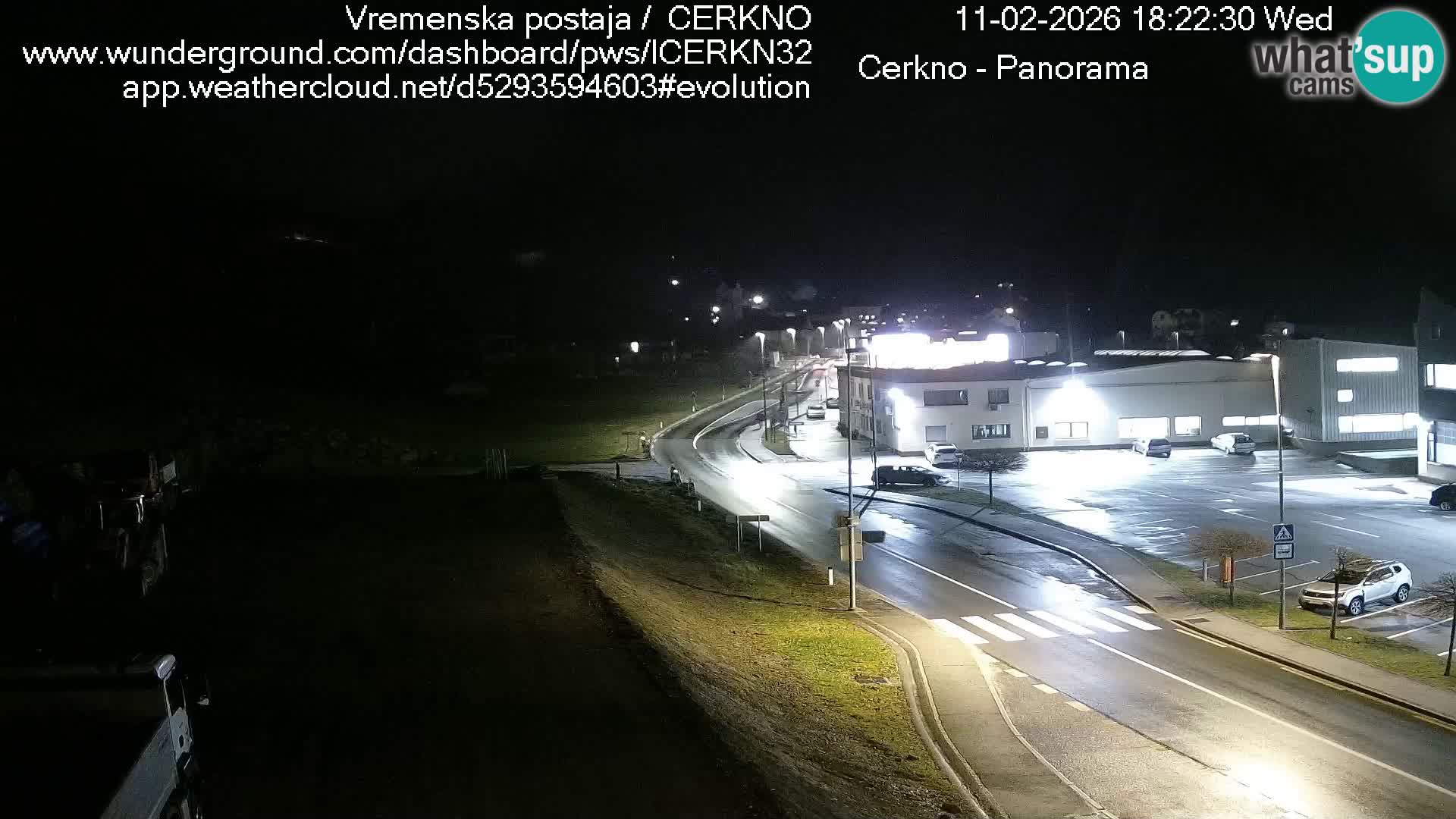 Webcam Ingresso Città di Cerkno