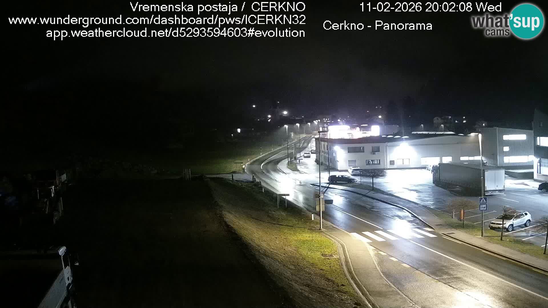 Webcam Ingresso Città di Cerkno