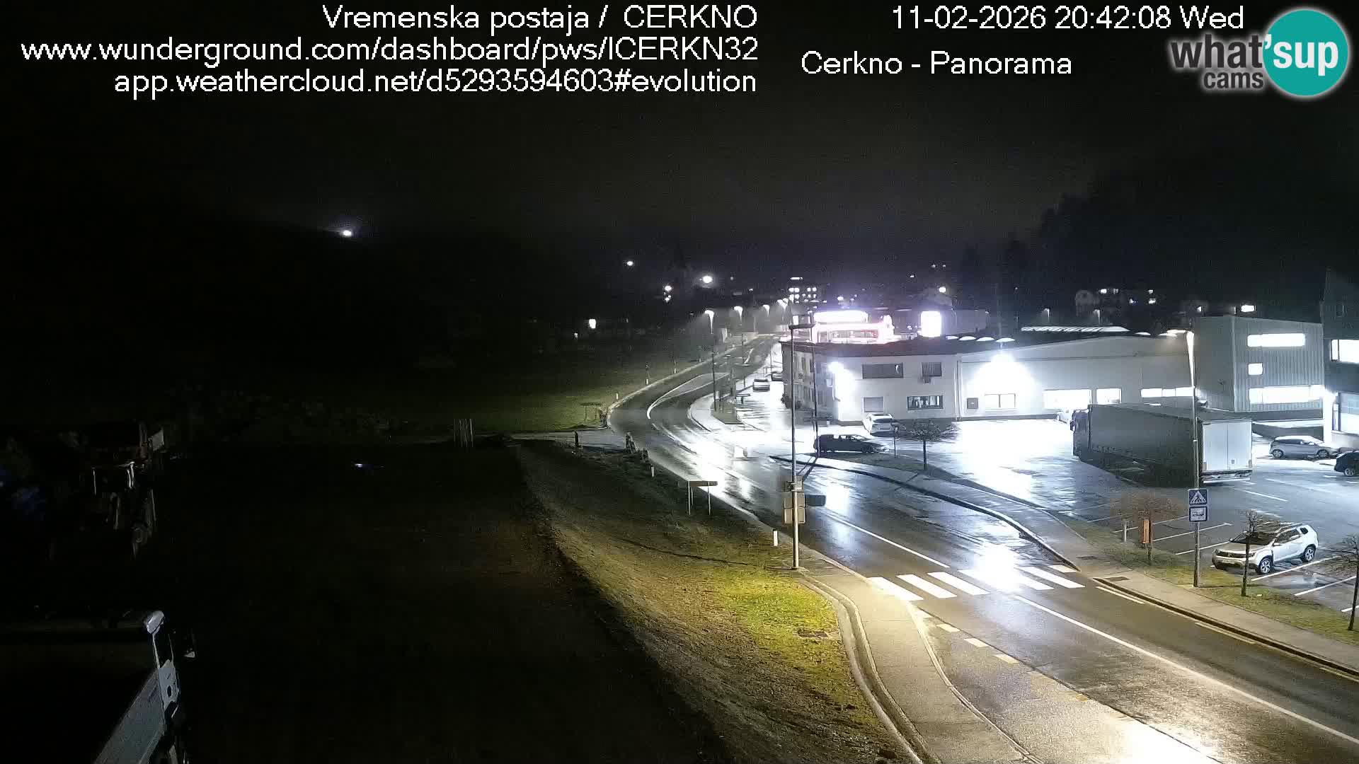 Cerkno ulaz u grad – Kamera uživo