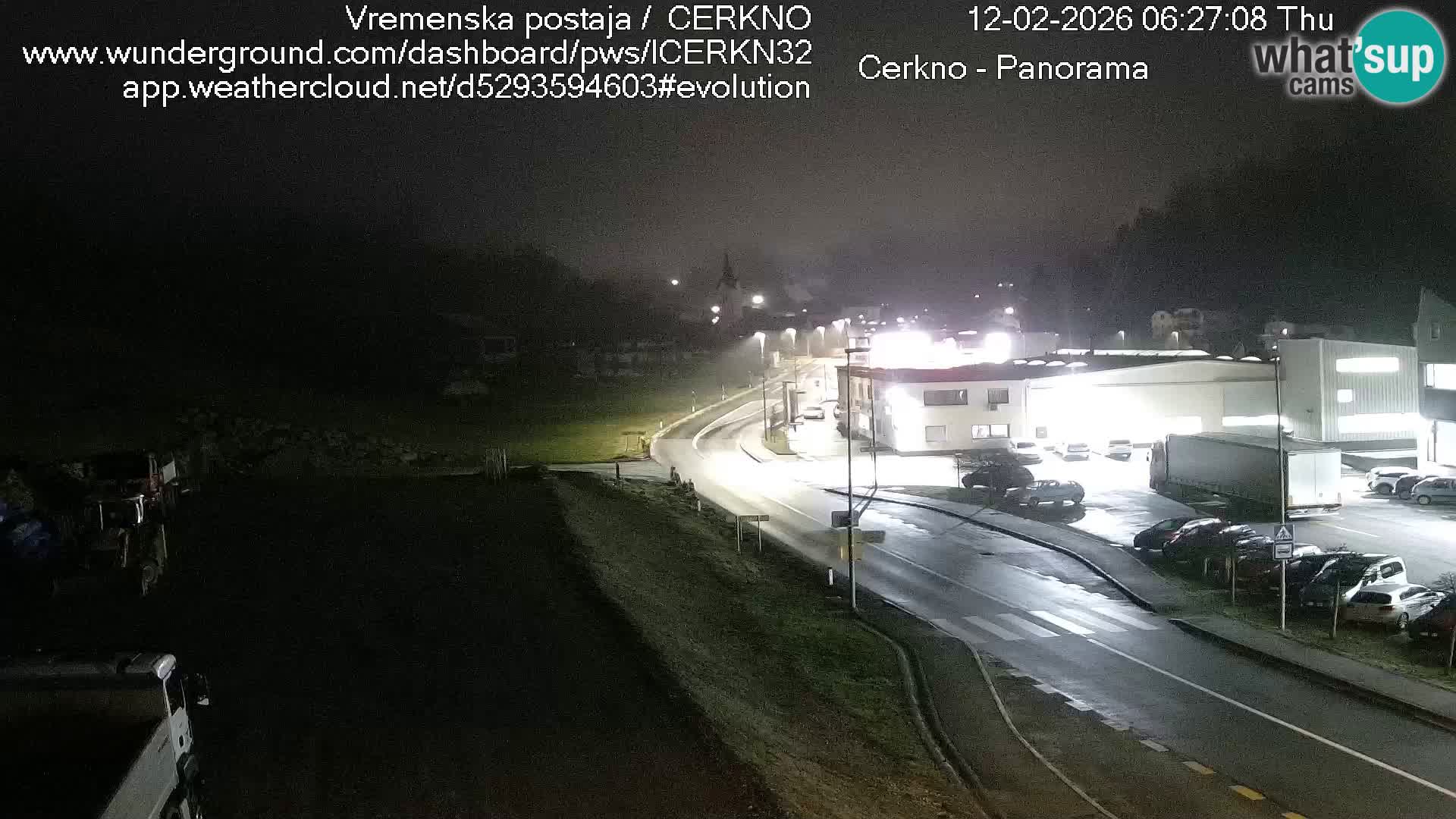 Cerkno Stadteingang Live-Webcam