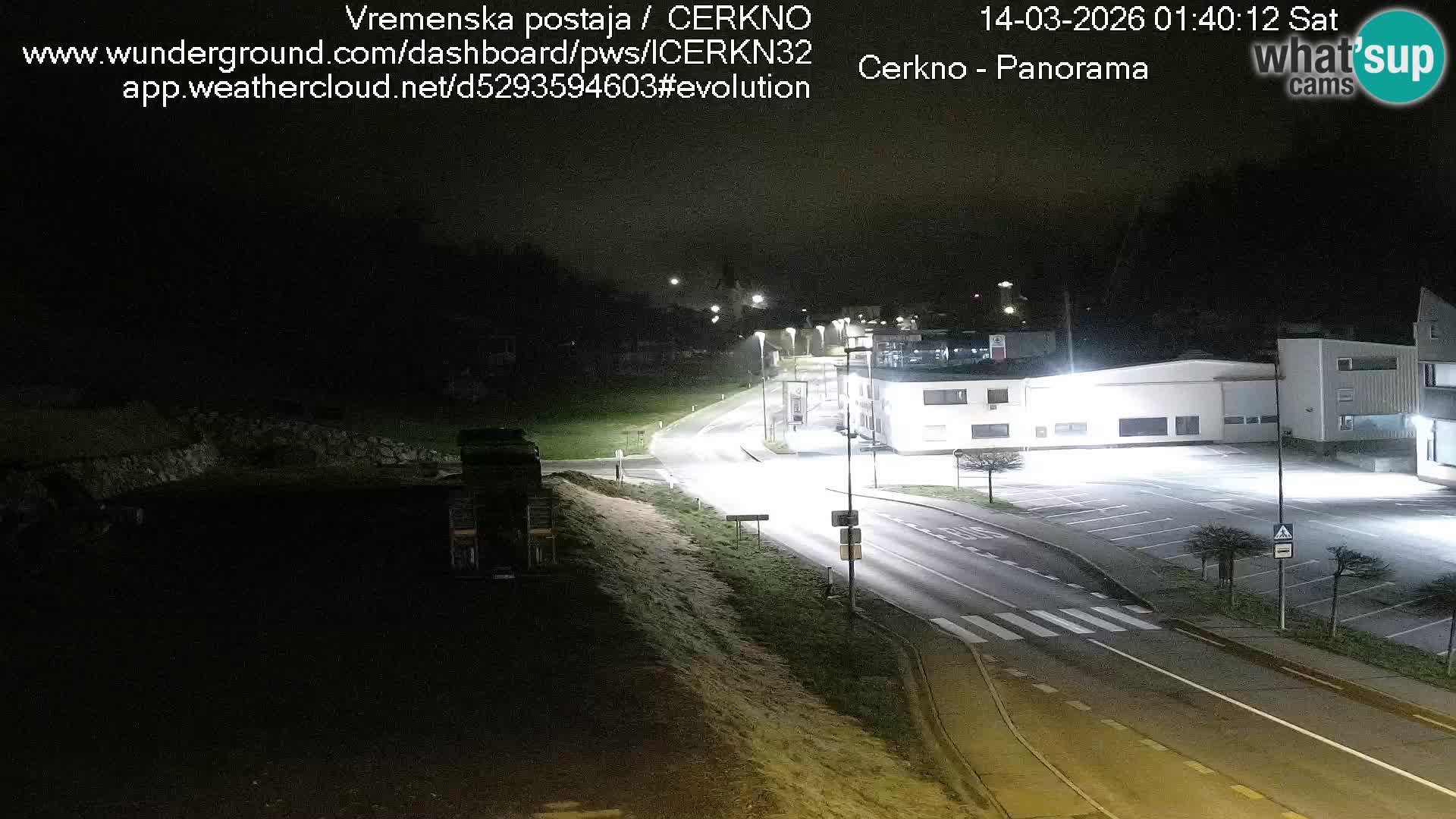 Cerkno Stadteingang Live-Webcam