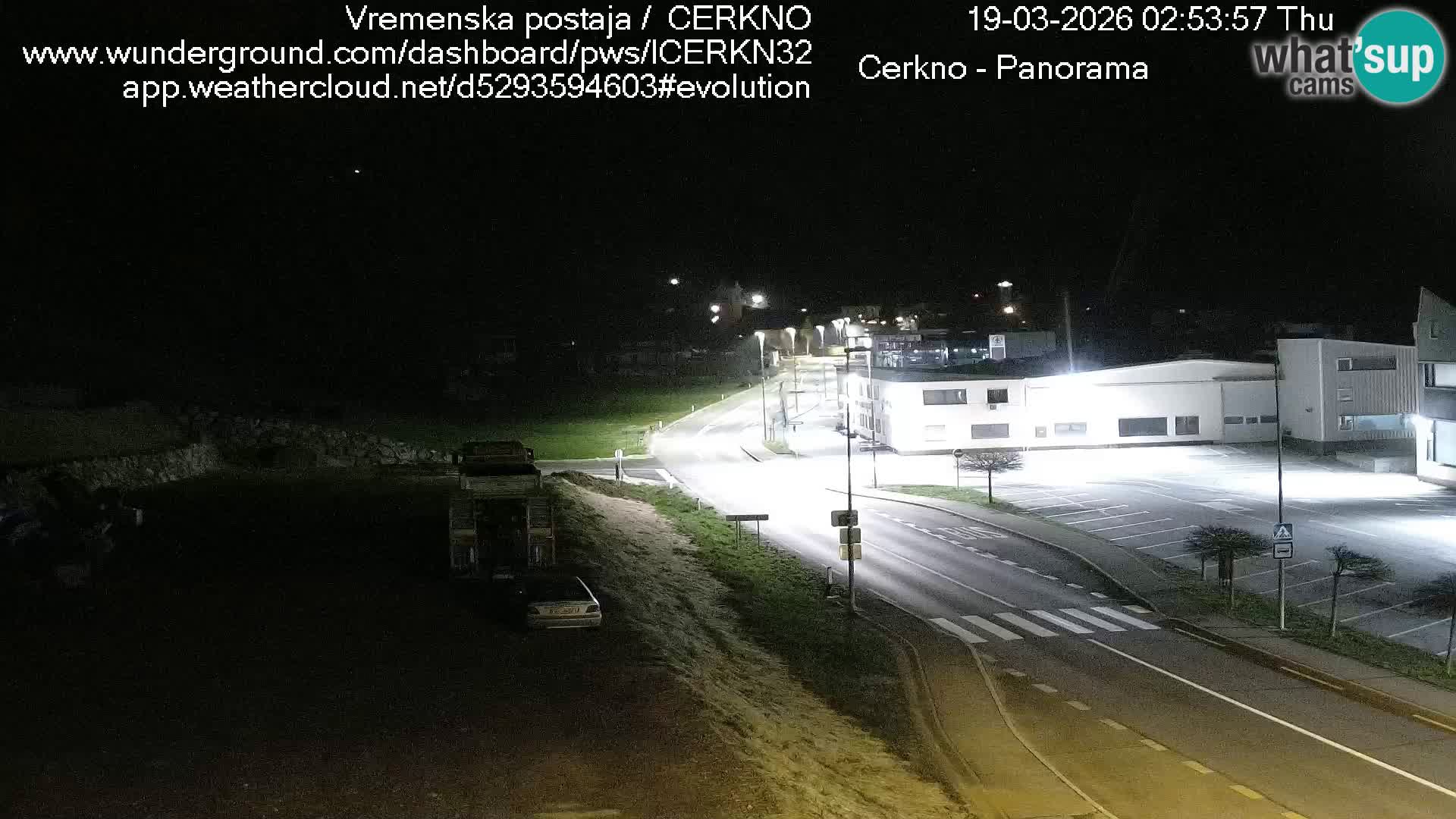 Webcam Ingresso Città di Cerkno