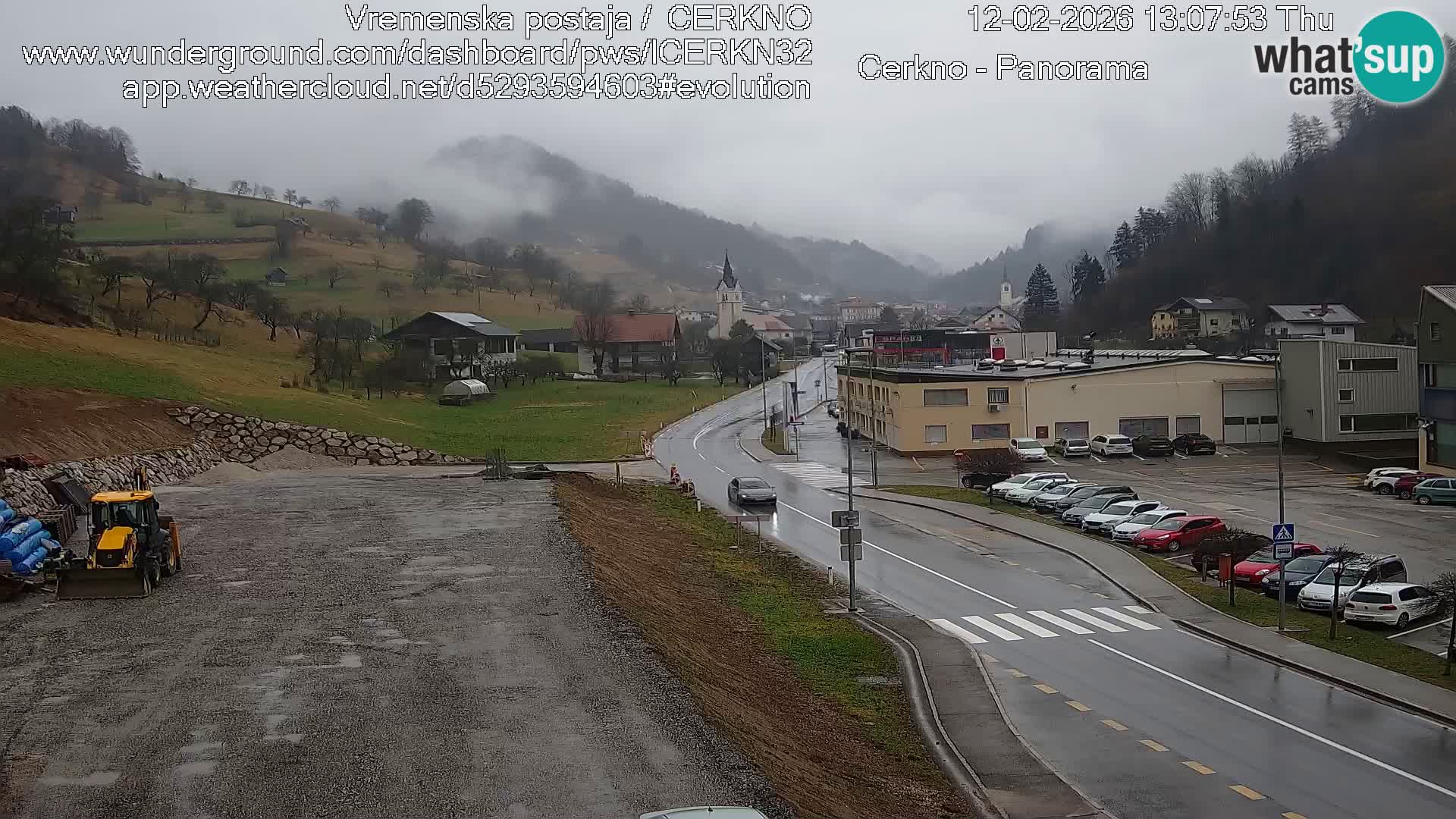 Cerkno Stadteingang Live-Webcam