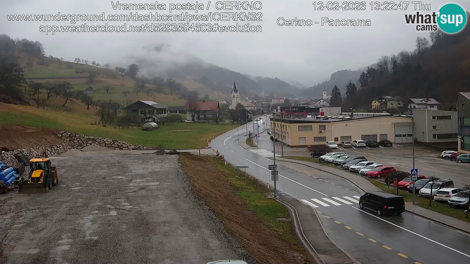 Cerkno Stadteingang Live-Webcam