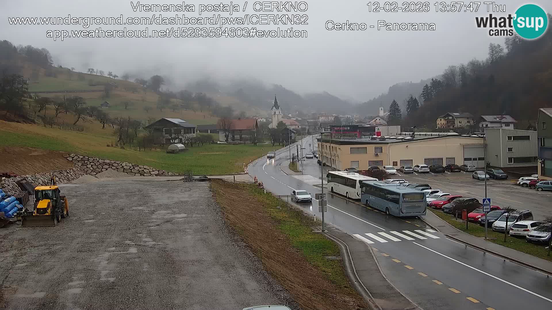 Cerkno Stadteingang Live-Webcam