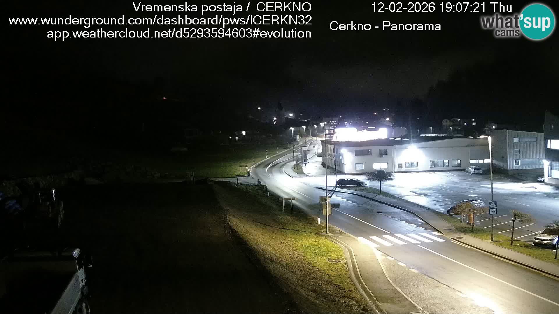 Webcam Ingresso Città di Cerkno