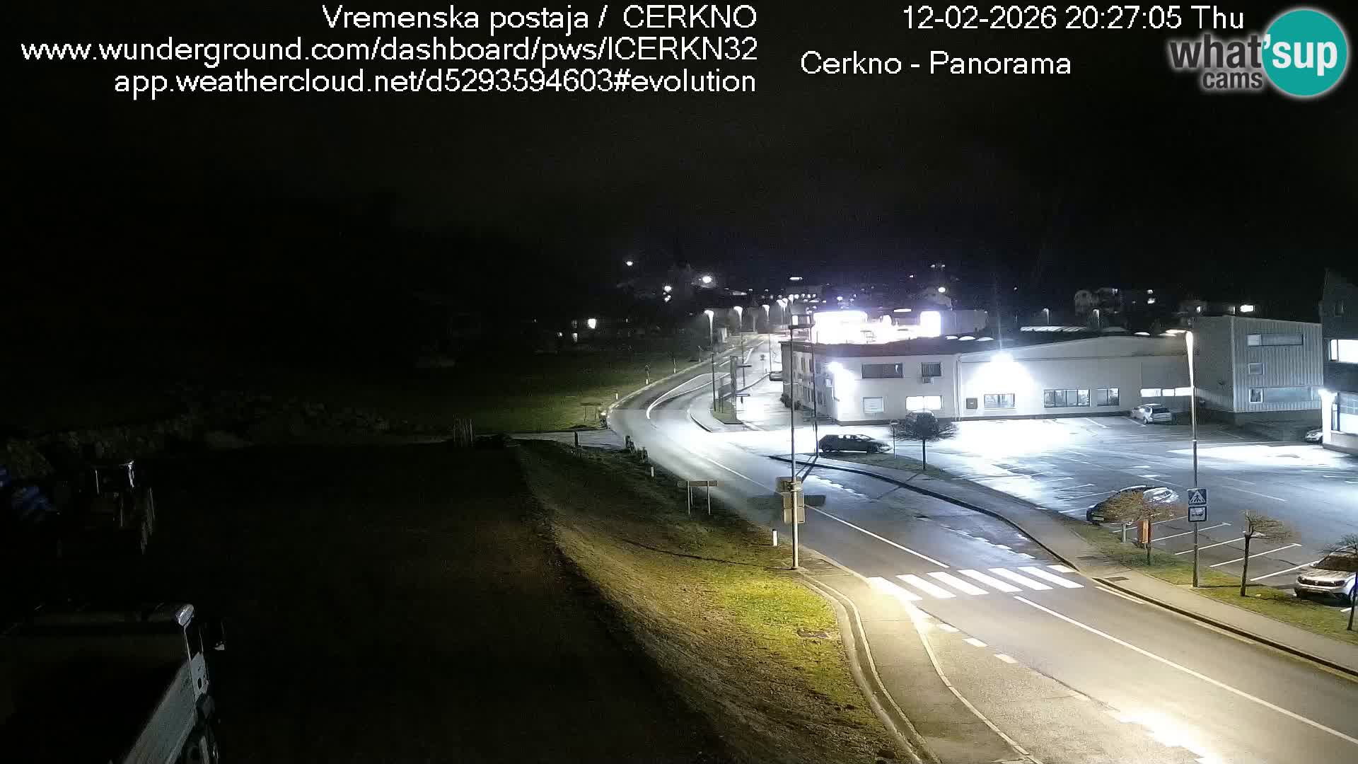 Cerkno Stadteingang Live-Webcam