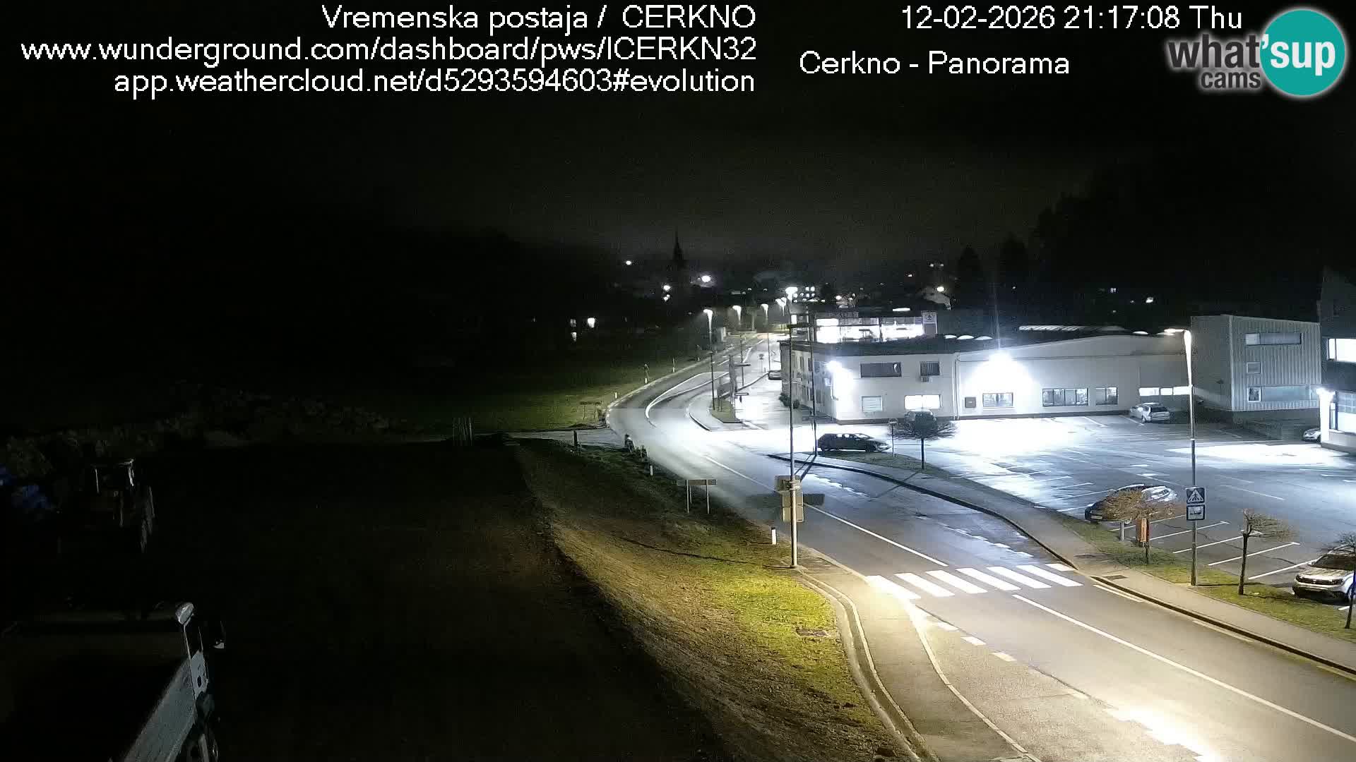 Webcam Ingresso Città di Cerkno