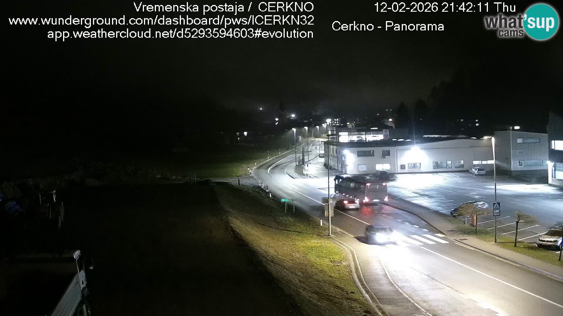 Cerkno Stadteingang Live-Webcam