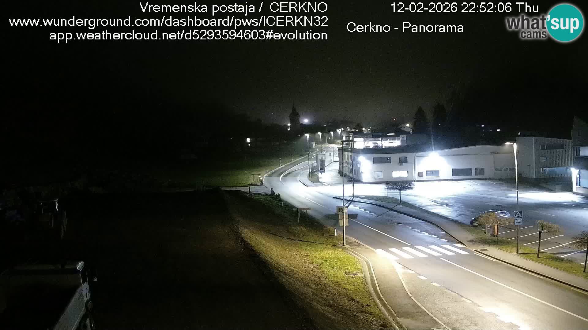 Cerkno Stadteingang Live-Webcam