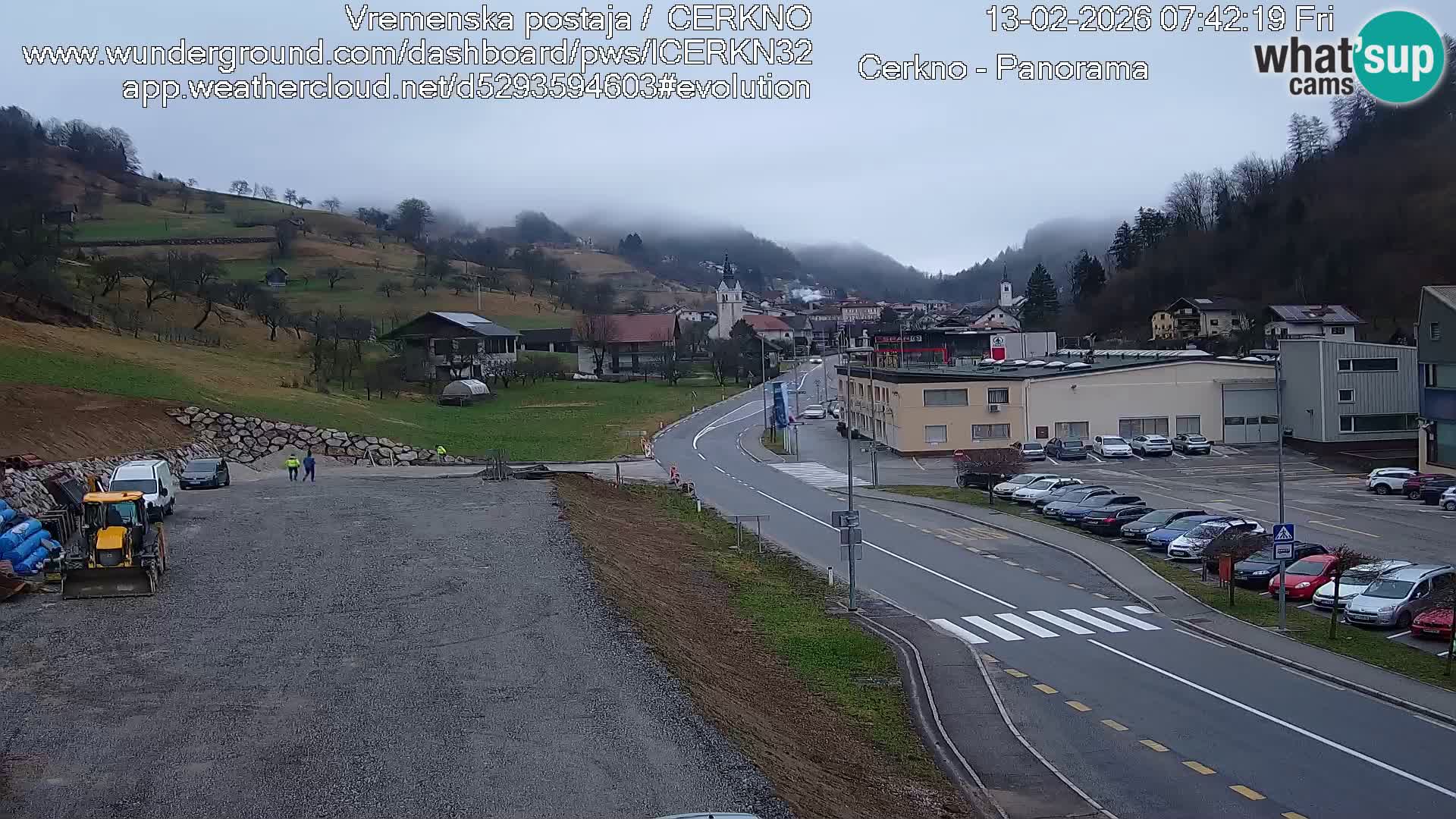 Webcam Ingresso Città di Cerkno