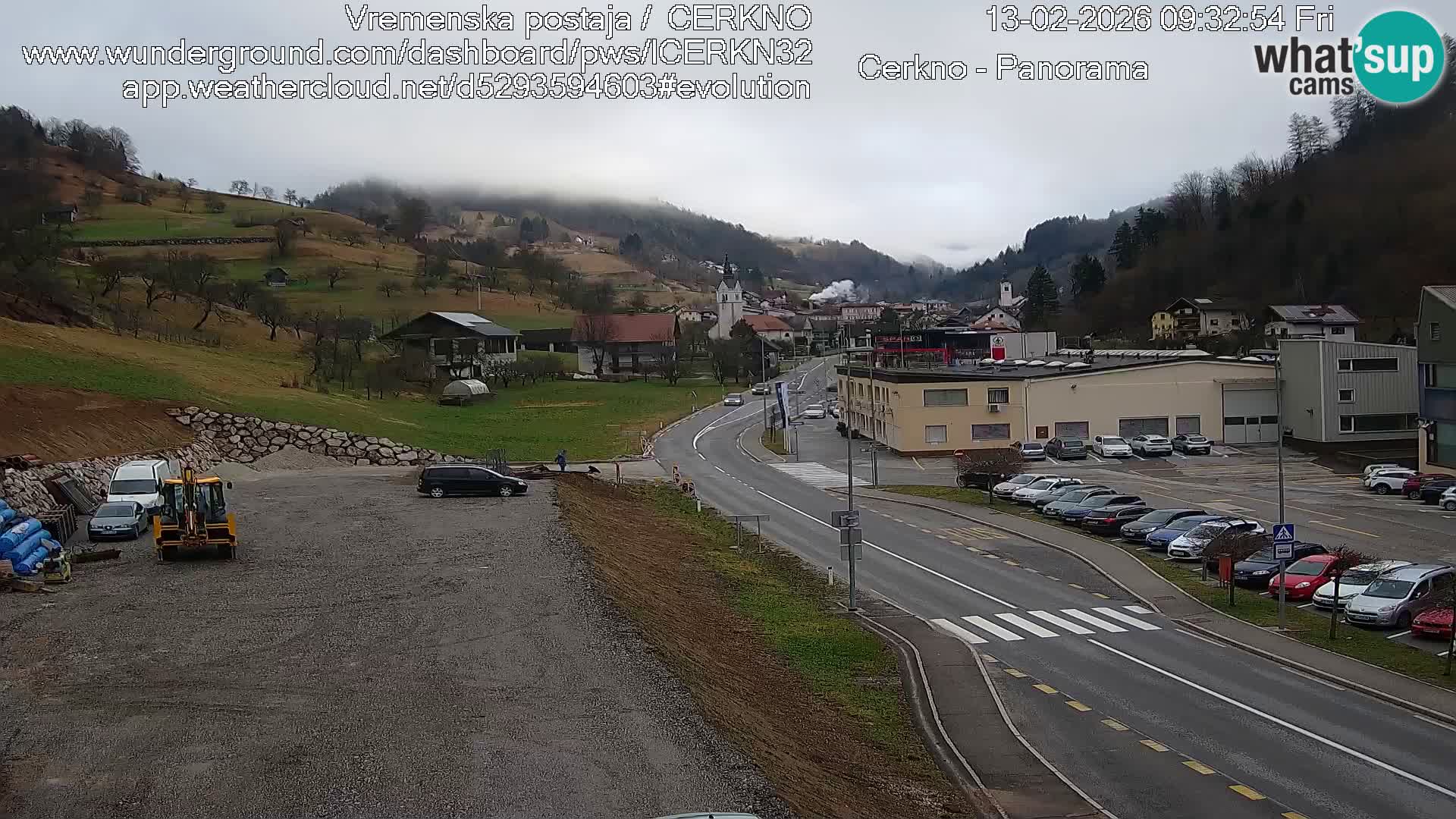 Cerkno Stadteingang Live-Webcam