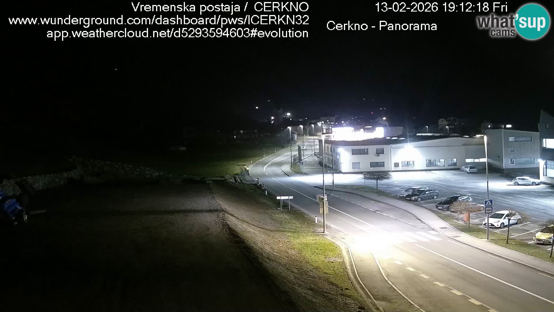 Webcam Ingresso Città di Cerkno