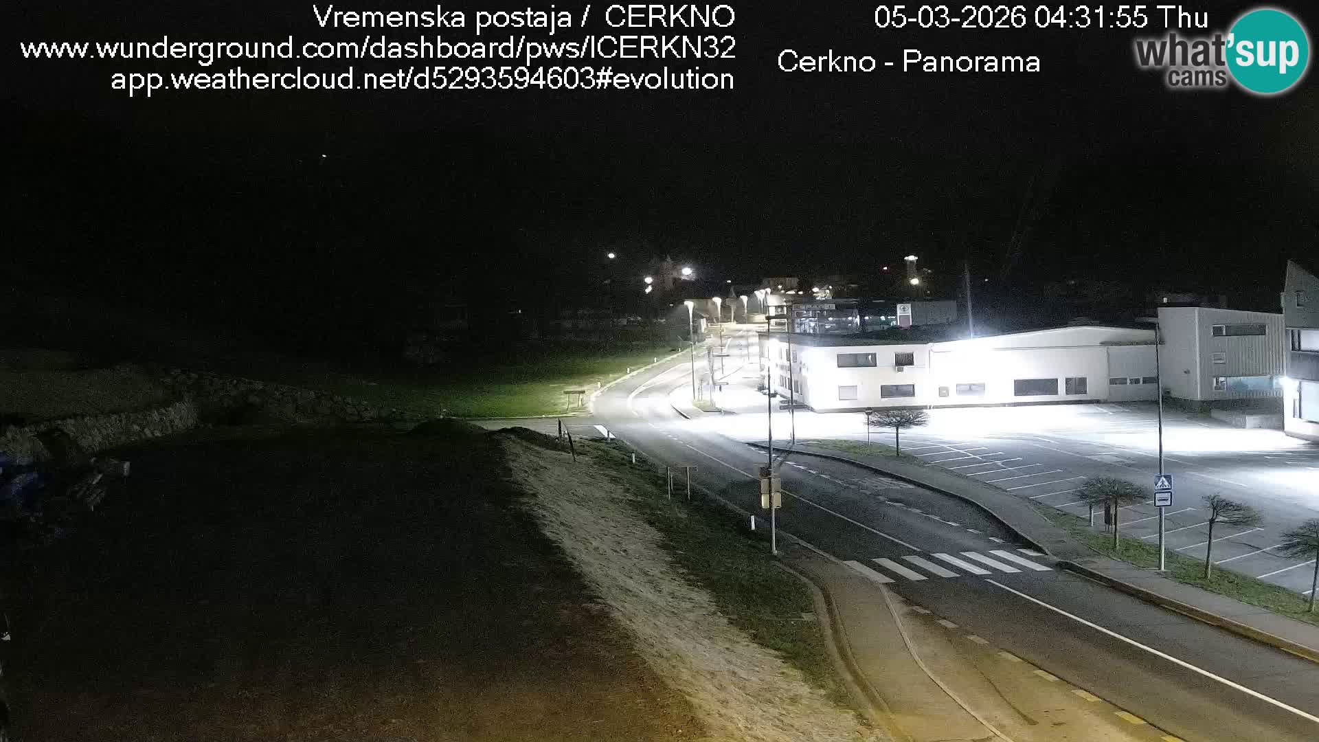 Cerkno Stadteingang Live-Webcam
